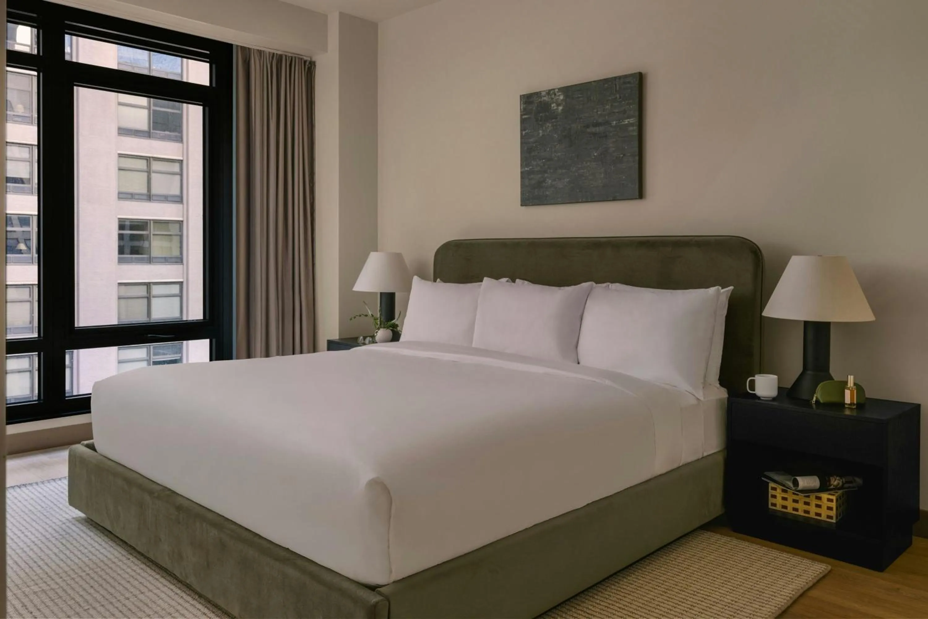 Bedroom, Bed in Sonder by Marriott Bonvoy Onterie Apartments Magnificent Mile