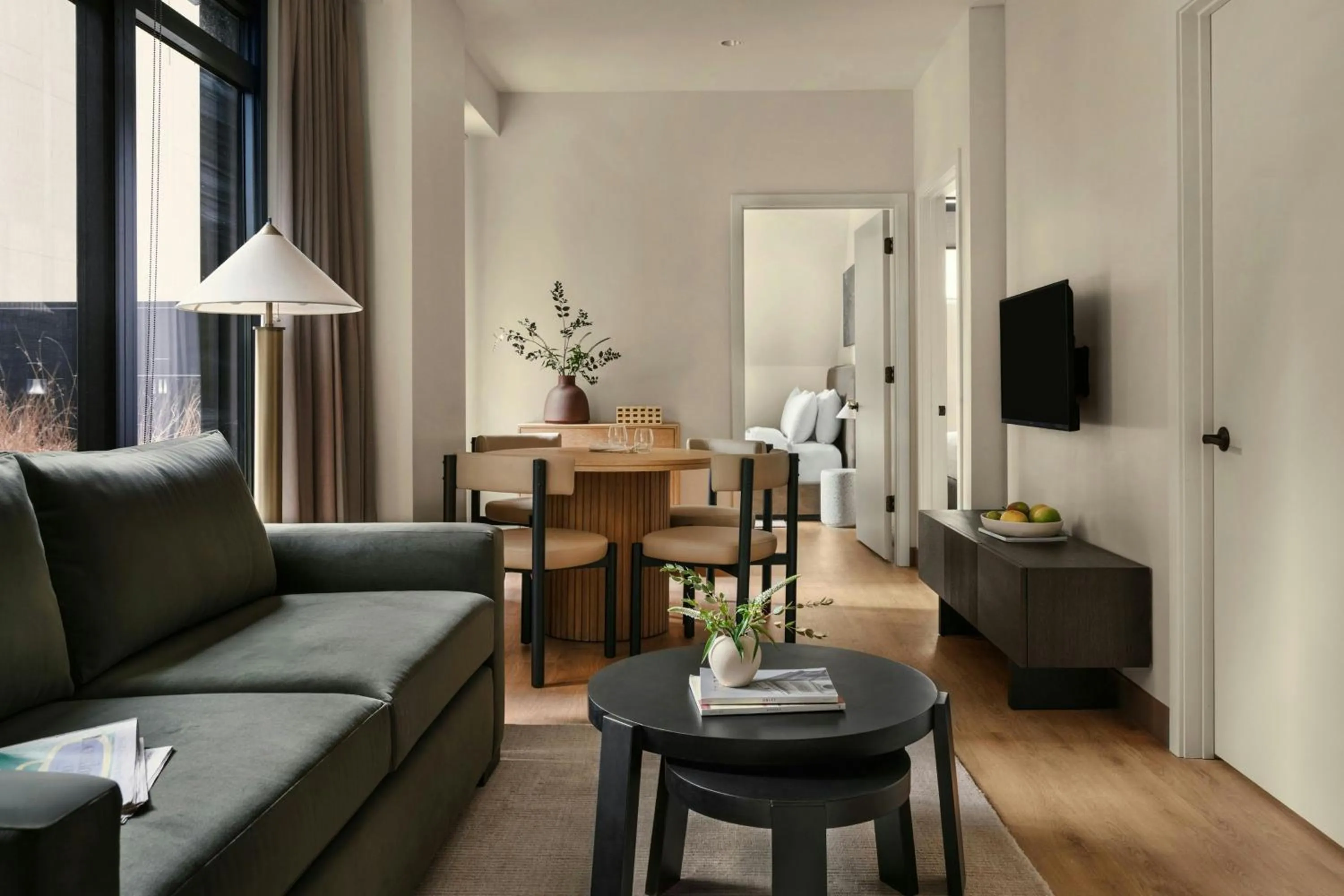 Living room in Sonder by Marriott Bonvoy Onterie Apartments Magnificent Mile