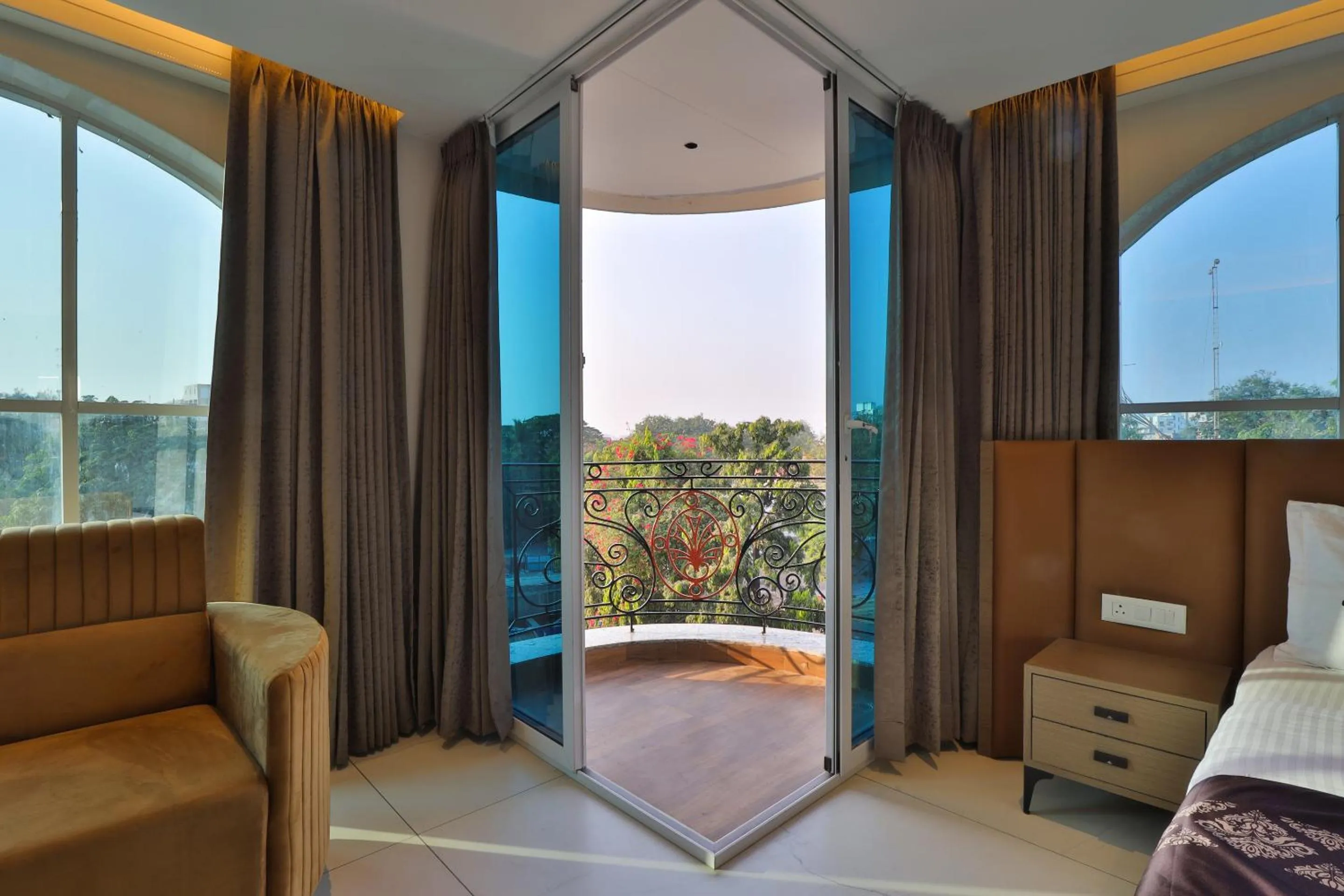 Bed in Hotel Bawa Inn