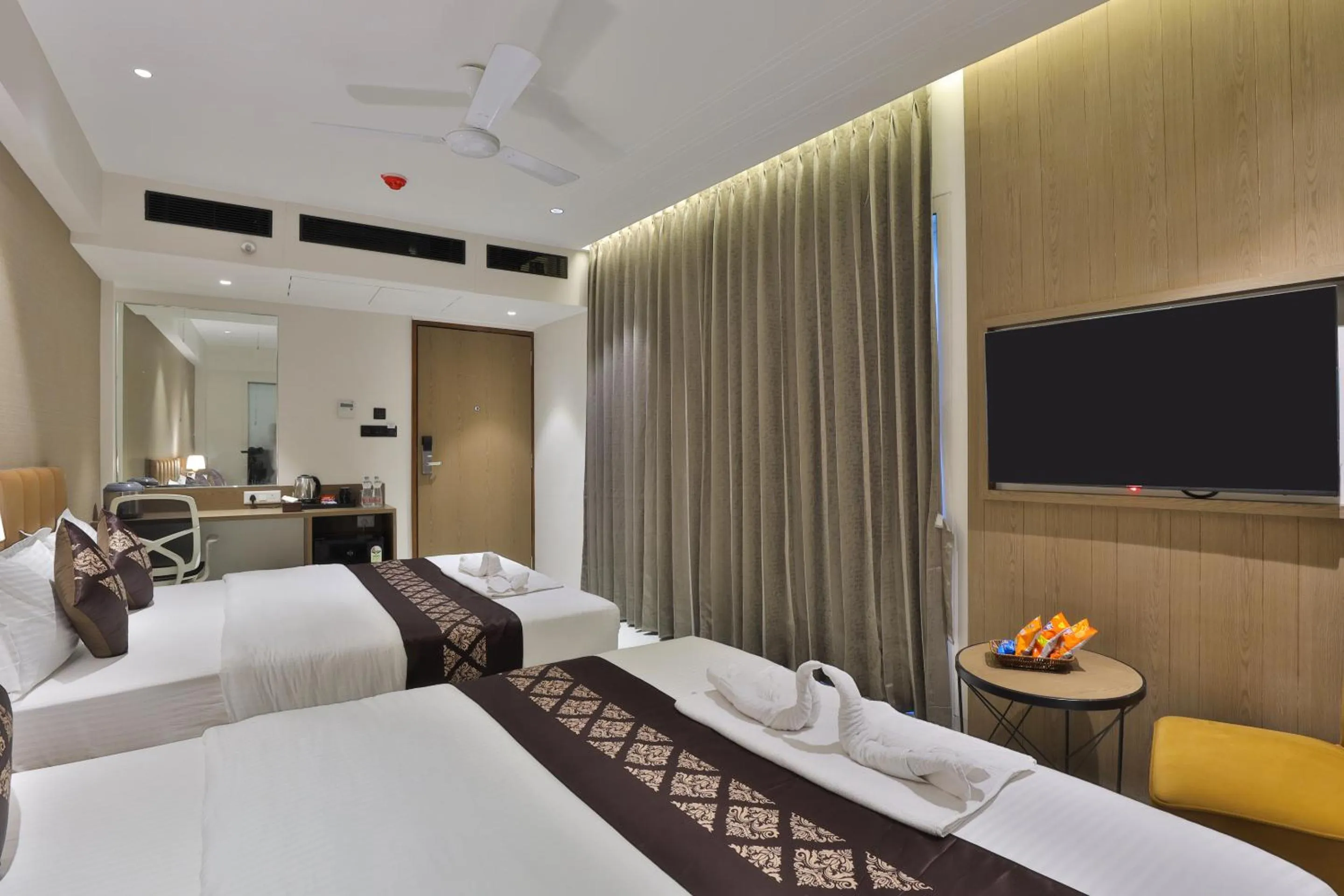 Bed in Hotel Bawa Inn