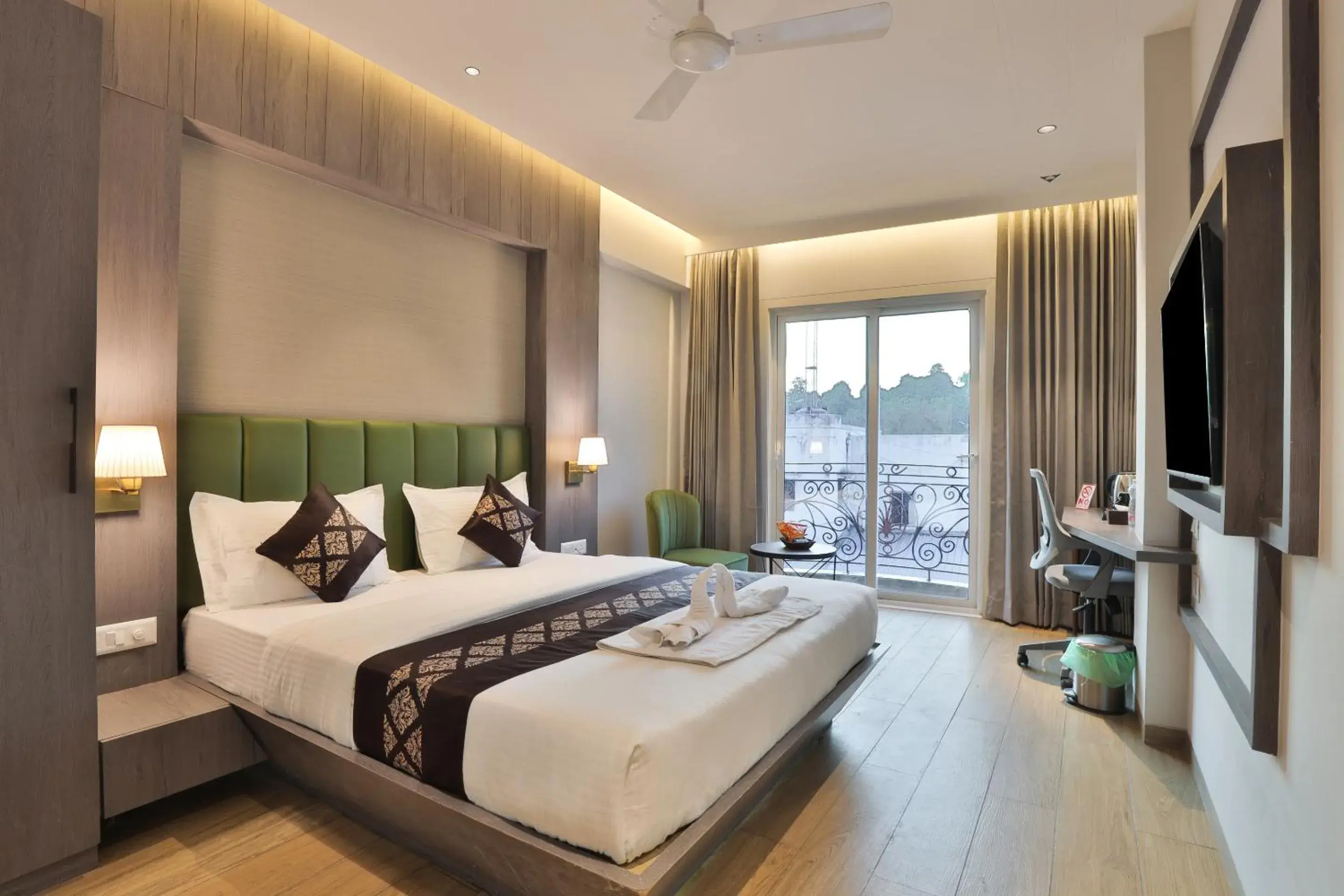 Double or Twin Room with View - single occupancy in Hotel Bawa Inn Double or Twin Room with View - single occupancy in Hotel Bawa Inn