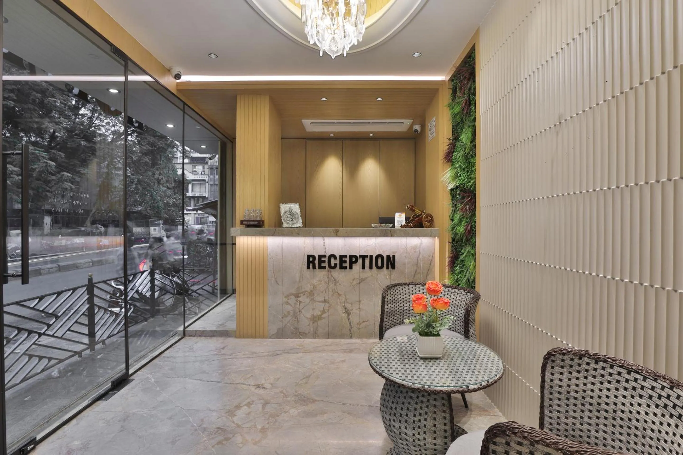 Living room in Hotel Bawa Inn