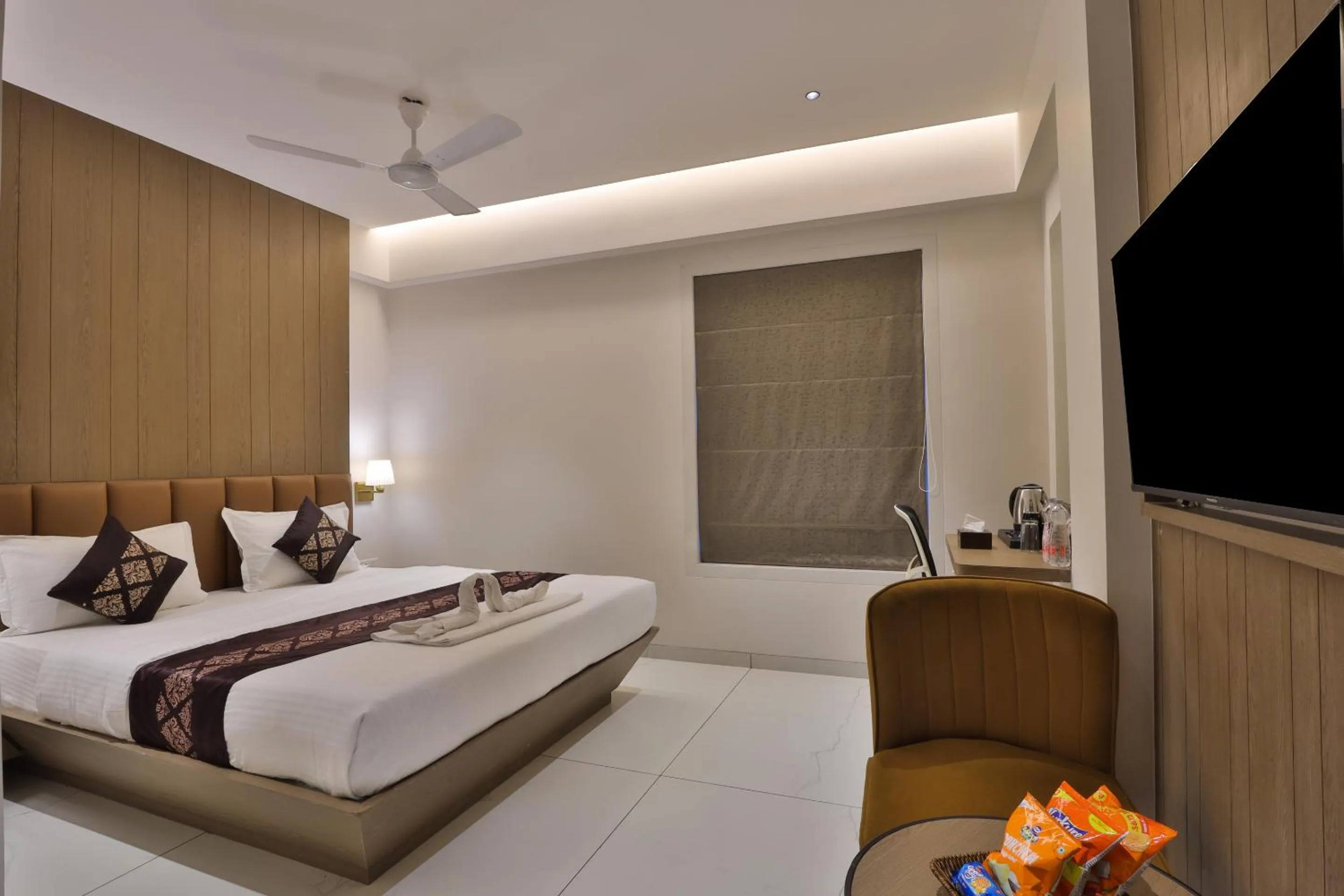 Bed in Hotel Bawa Inn