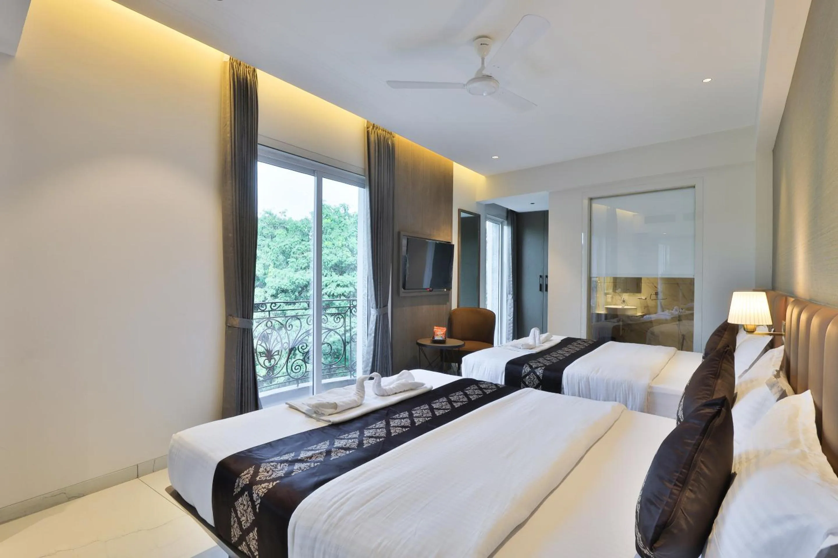 Bed in Hotel Bawa Inn