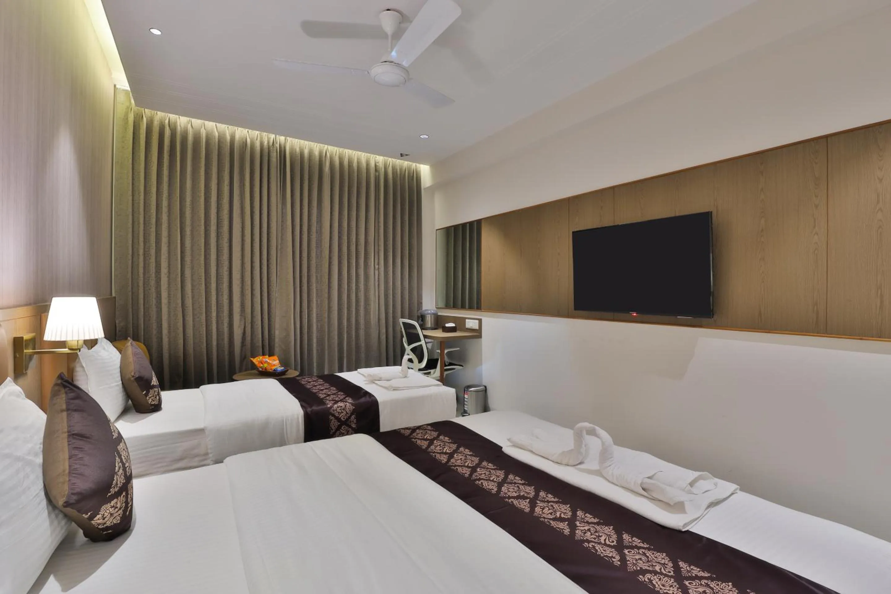 Bed in Hotel Bawa Inn