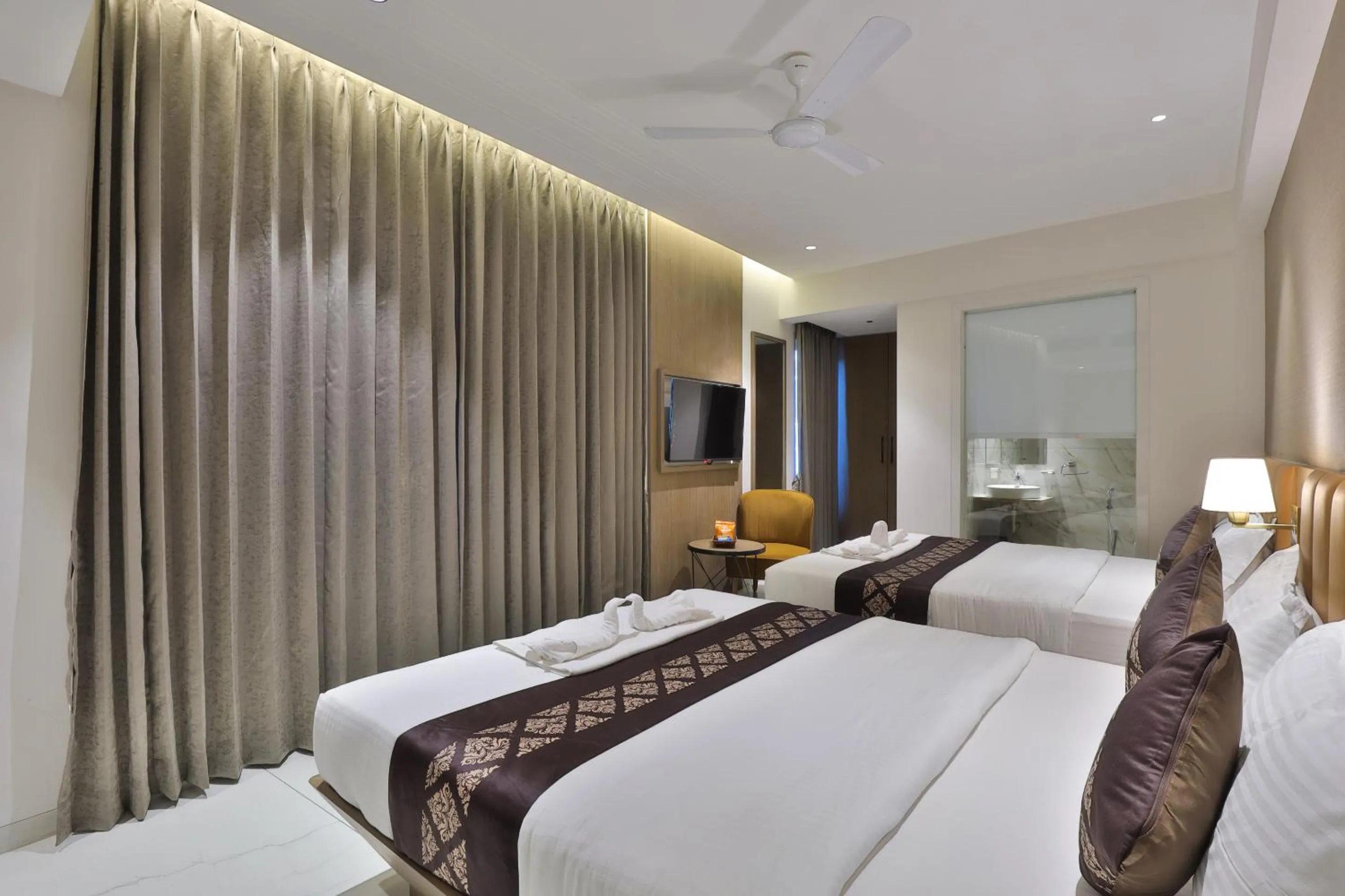 Bed in Hotel Bawa Inn