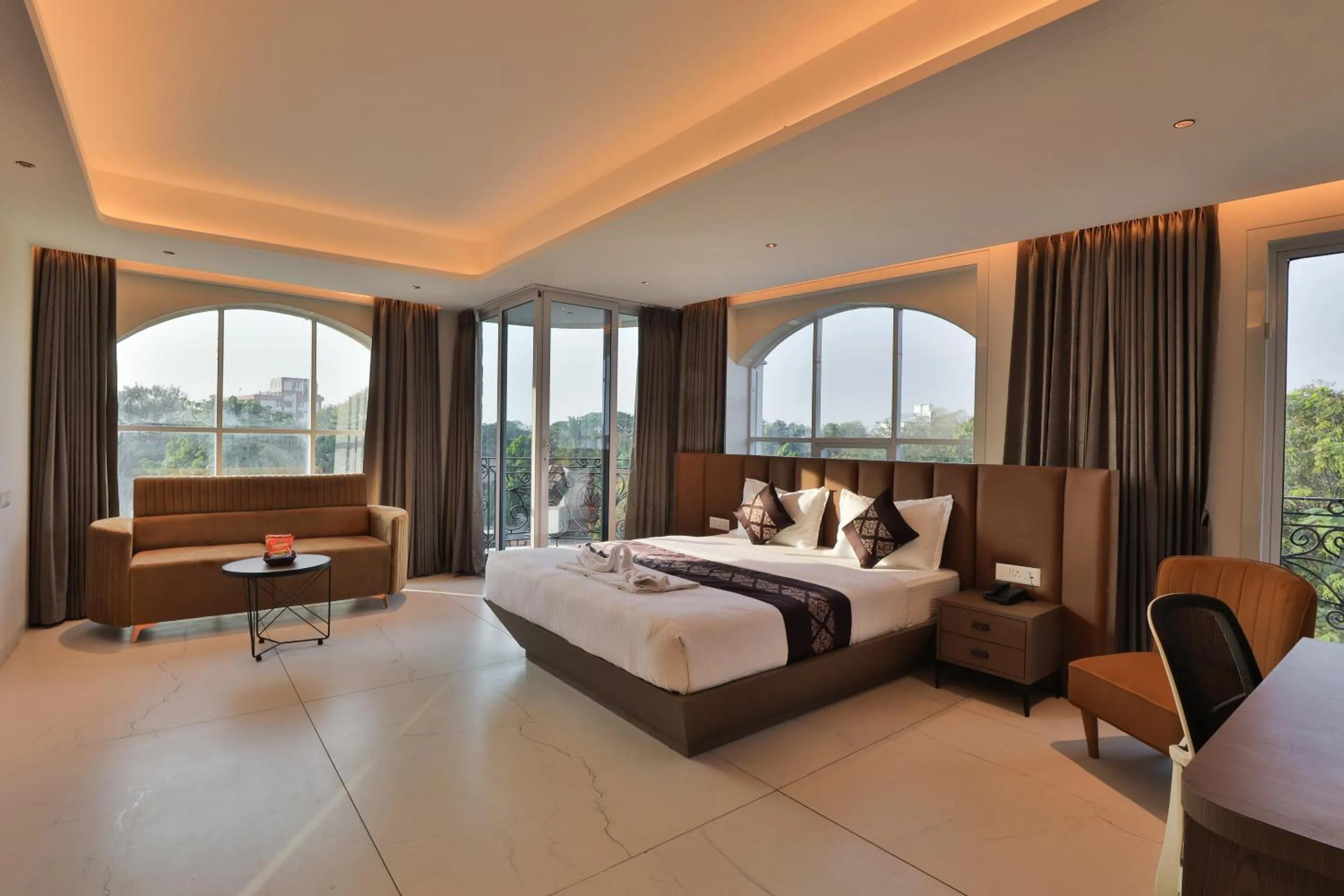 Bed in Hotel Bawa Inn