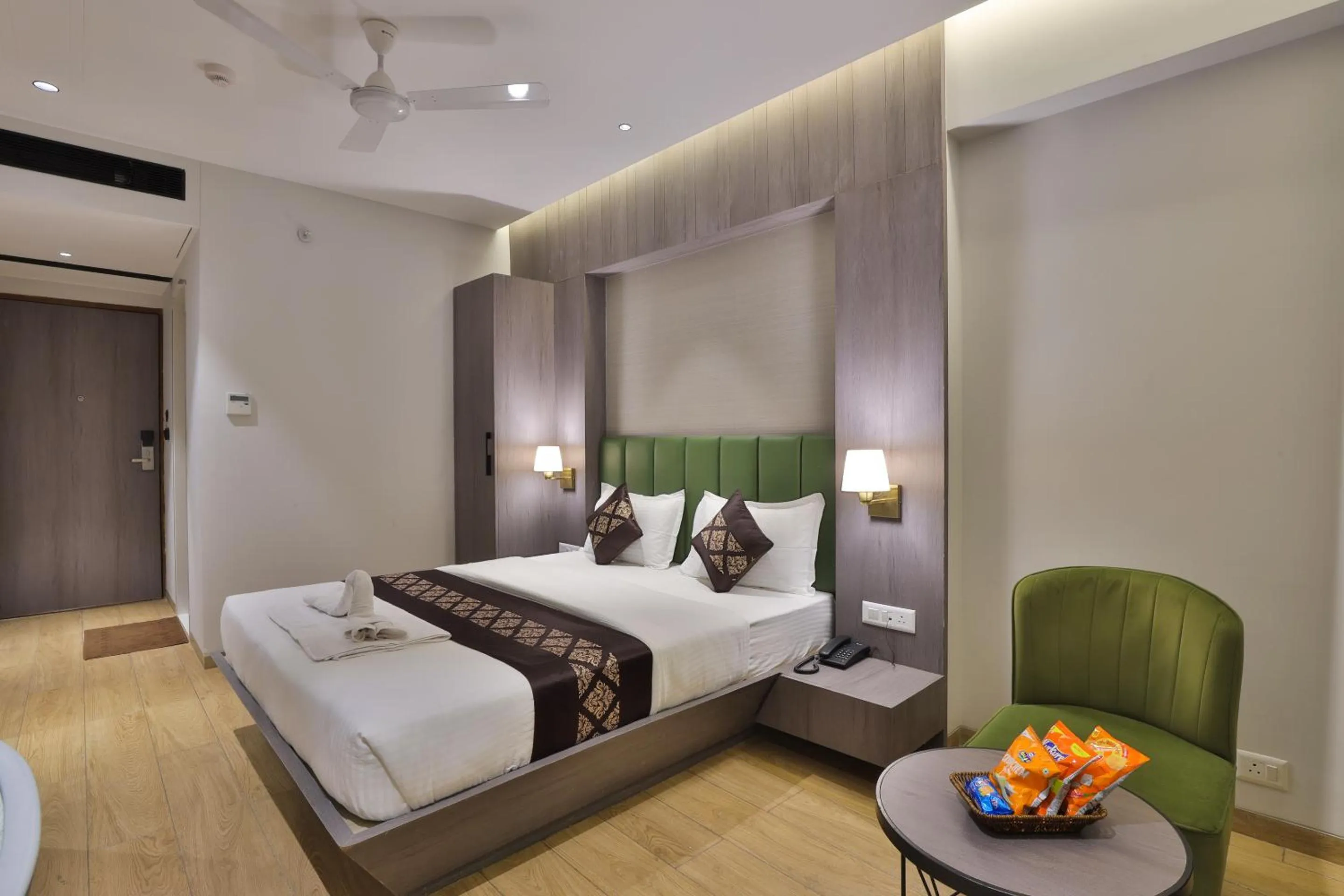 Bed in Hotel Bawa Inn