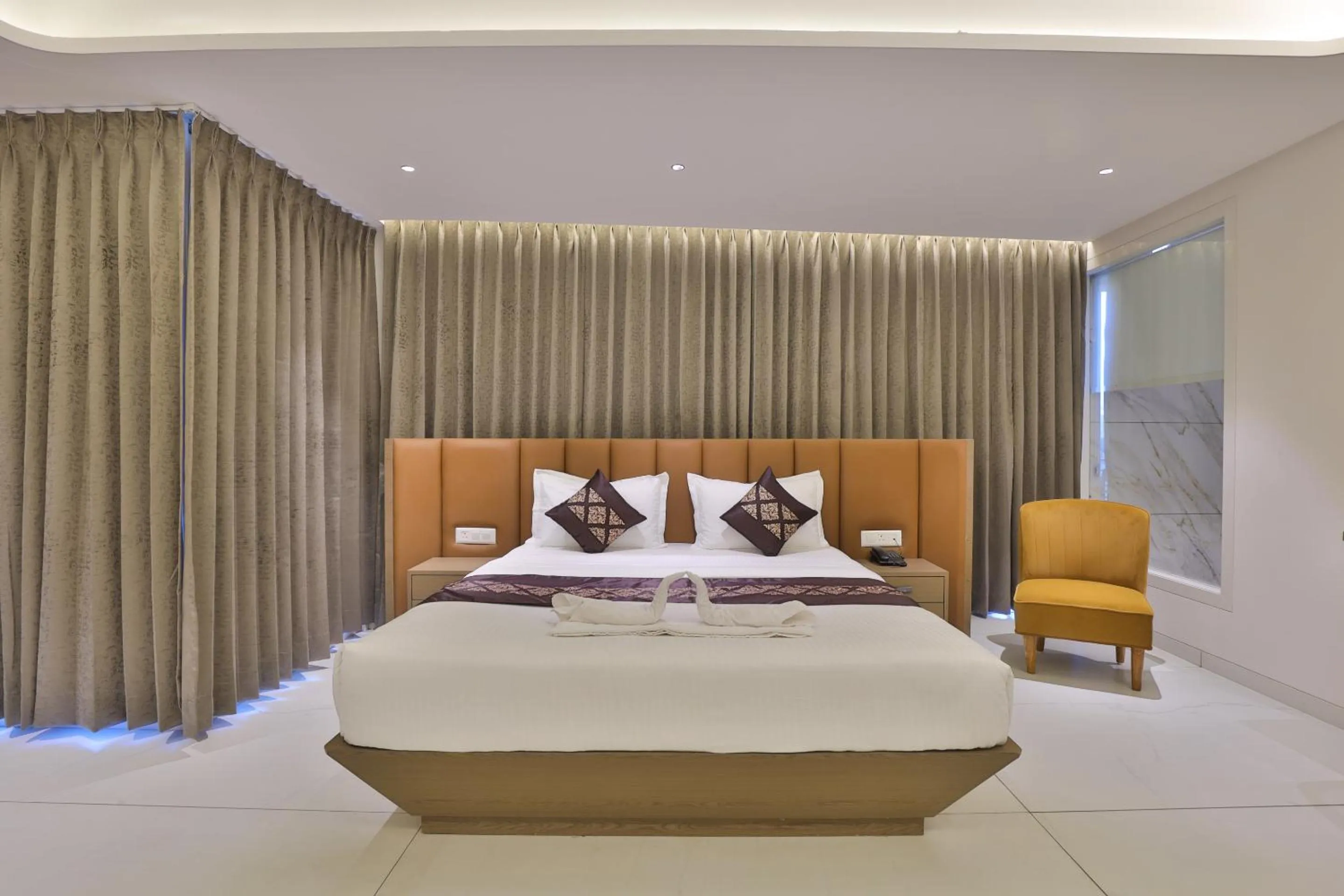 Bed in Hotel Bawa Inn