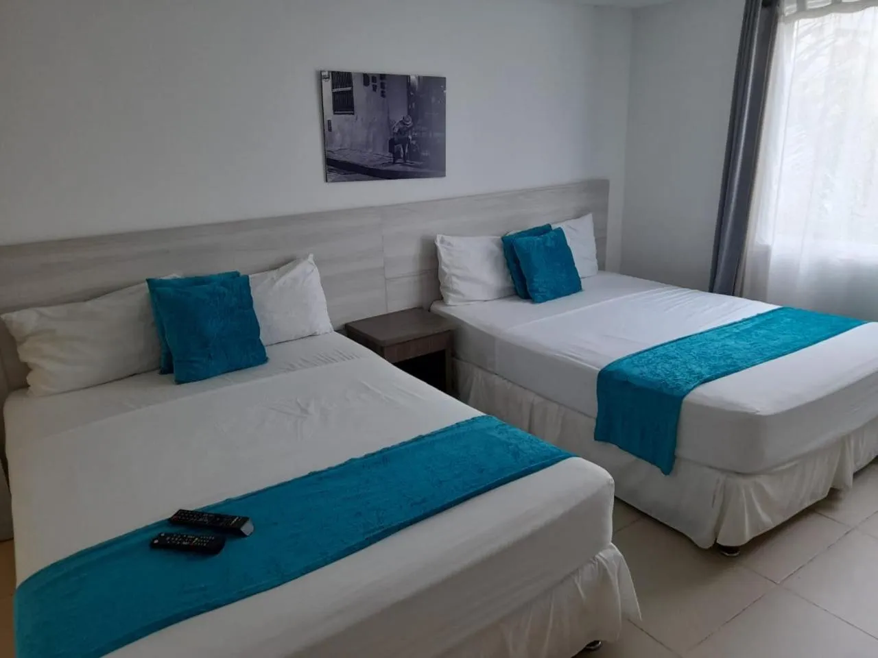 Bedroom, Bed in Mintaka Hotel + Lounge