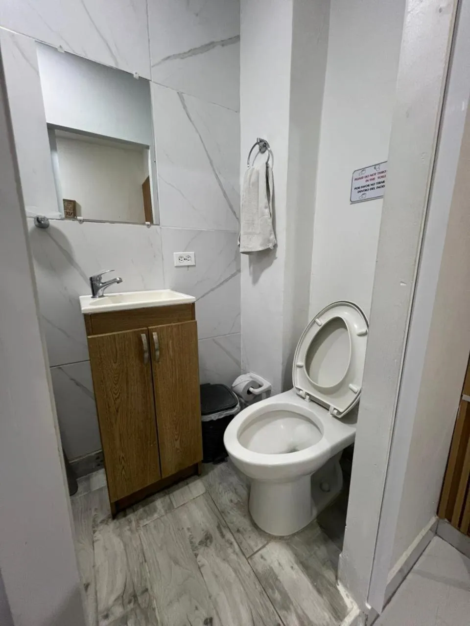 Toilet in Santa Alejandría Hotel