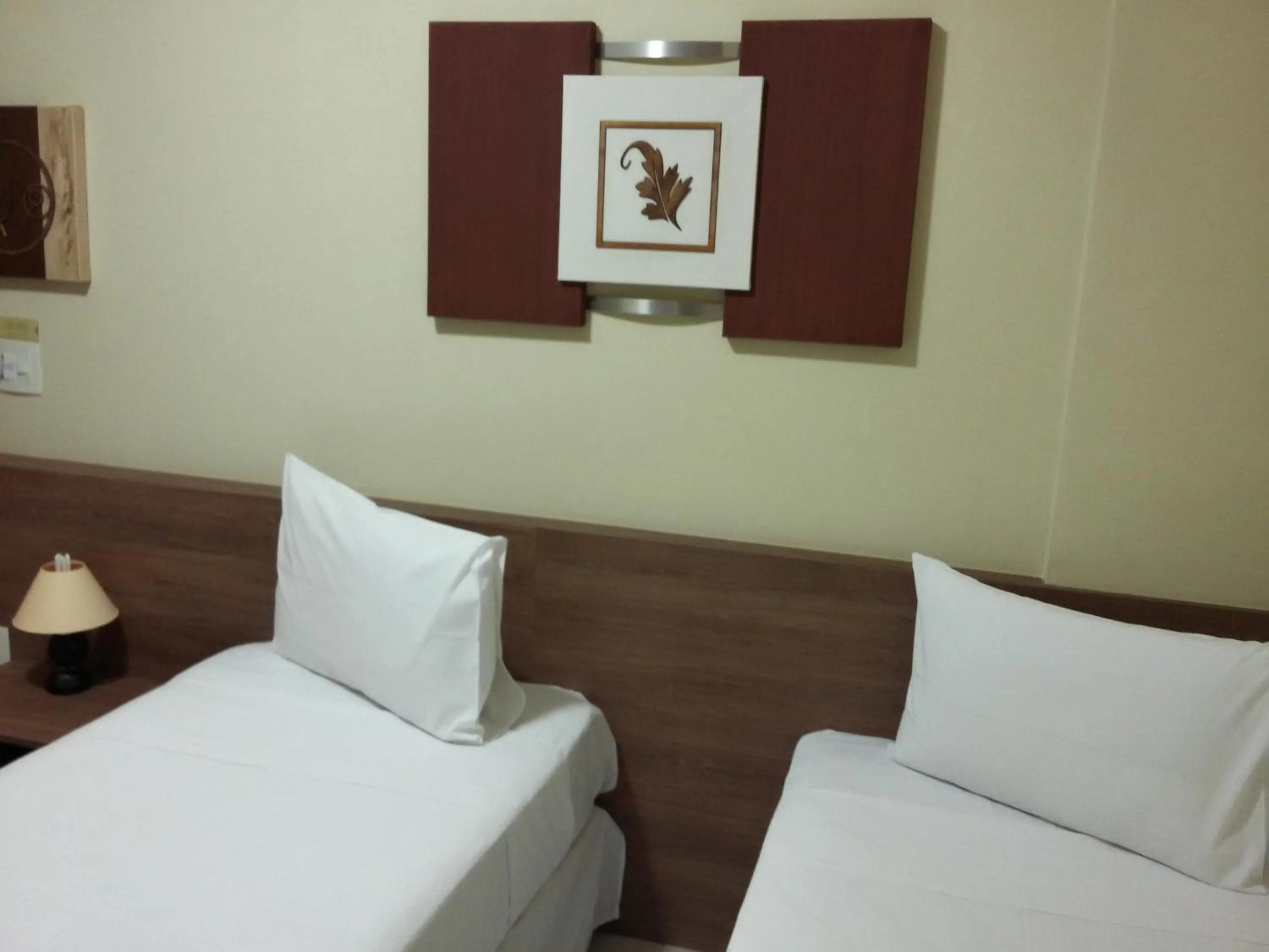 Bed in Hotel Mont Rey