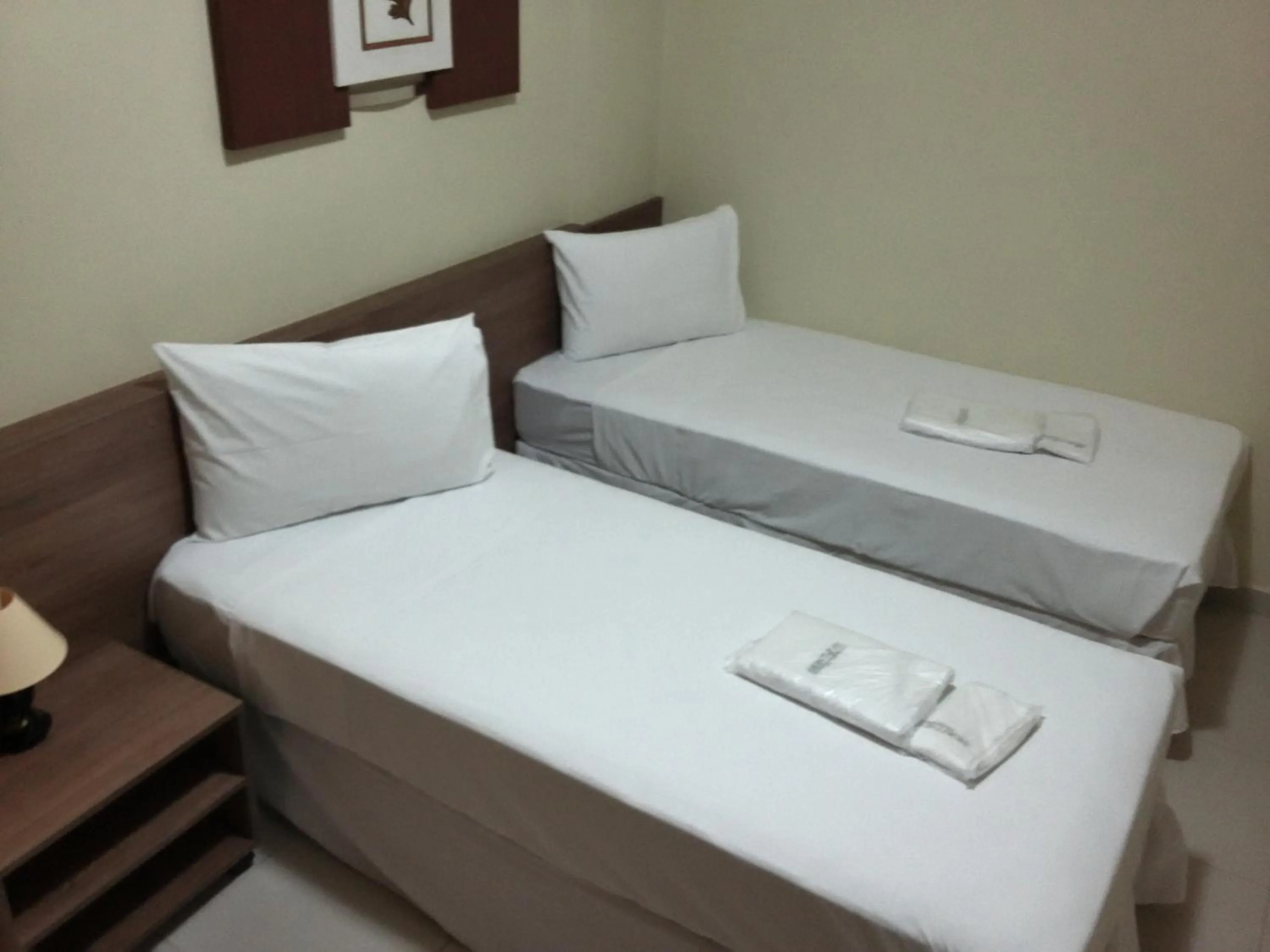 Bed in Hotel Mont Rey