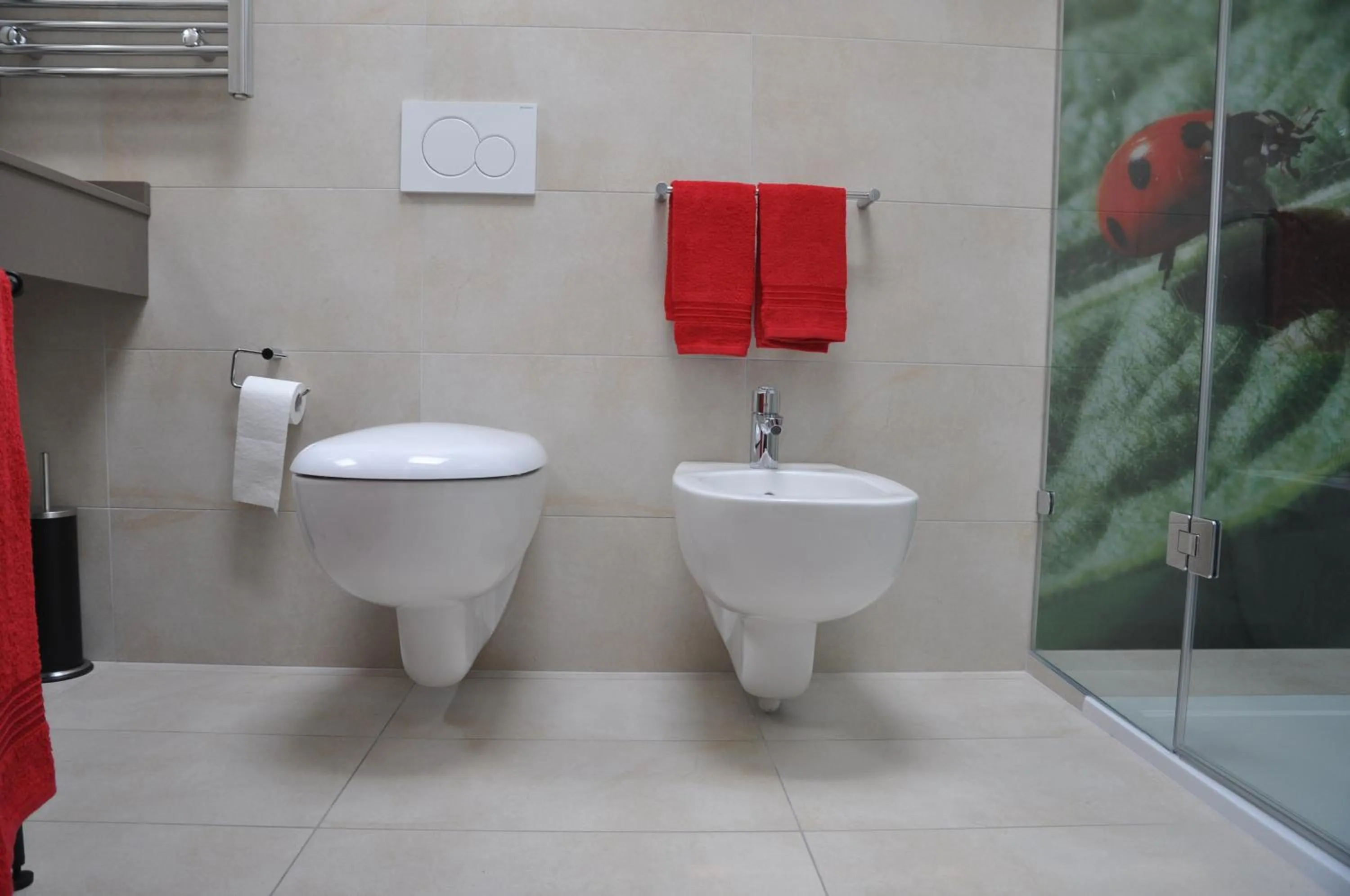 Decorative detail in Ai Santi B&B