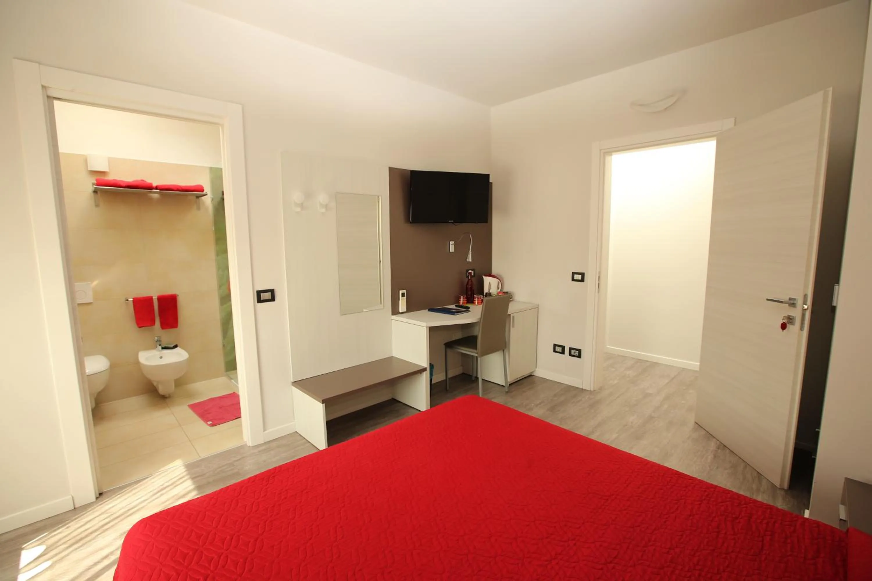 Bedroom, Bed in Ai Santi B&B