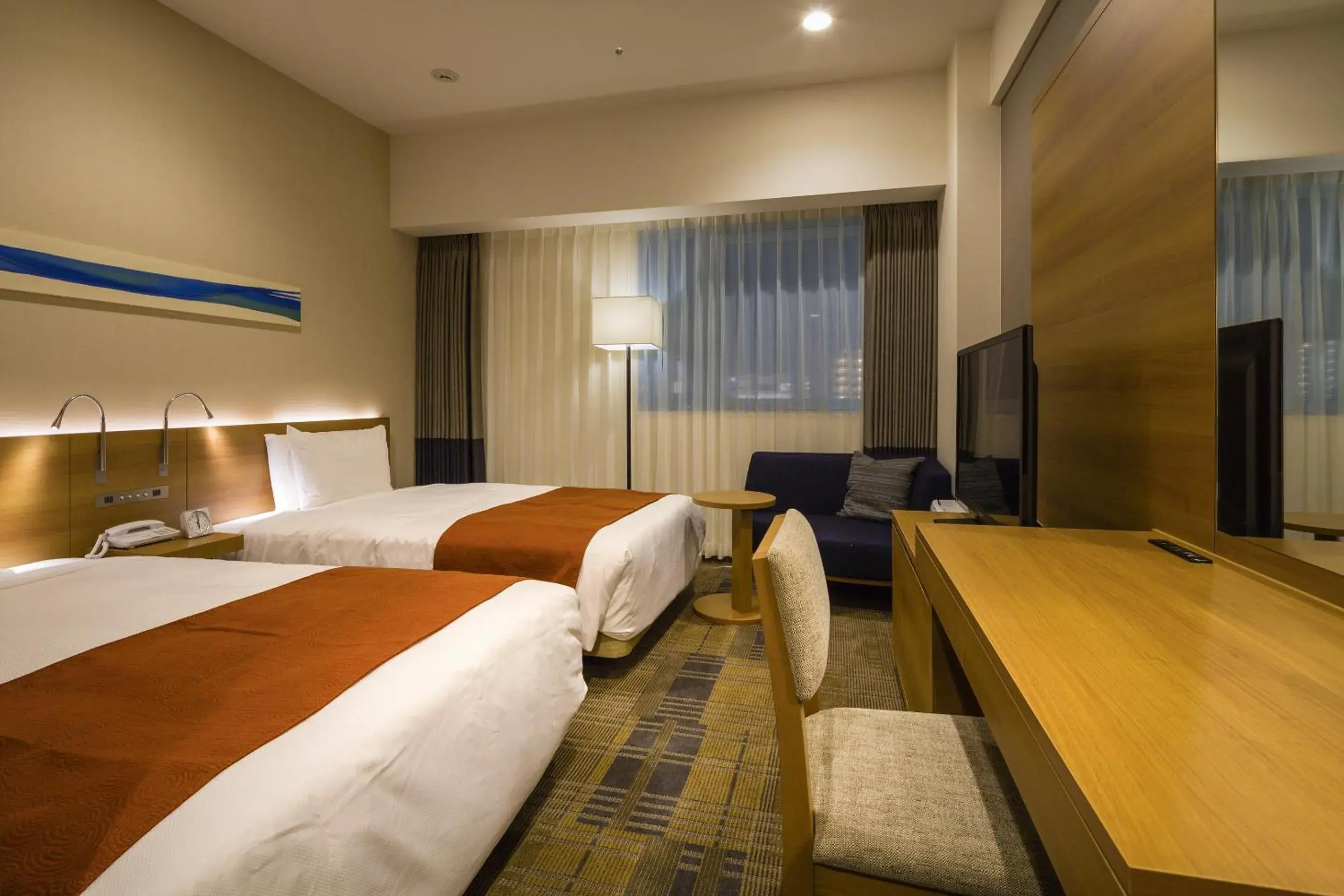 Twin Room - single occupancy - Non-Smoking in Hotel Sunroute Chiba Twin Room - single occupancy - Non-Smoking in Hotel Sunroute Chiba