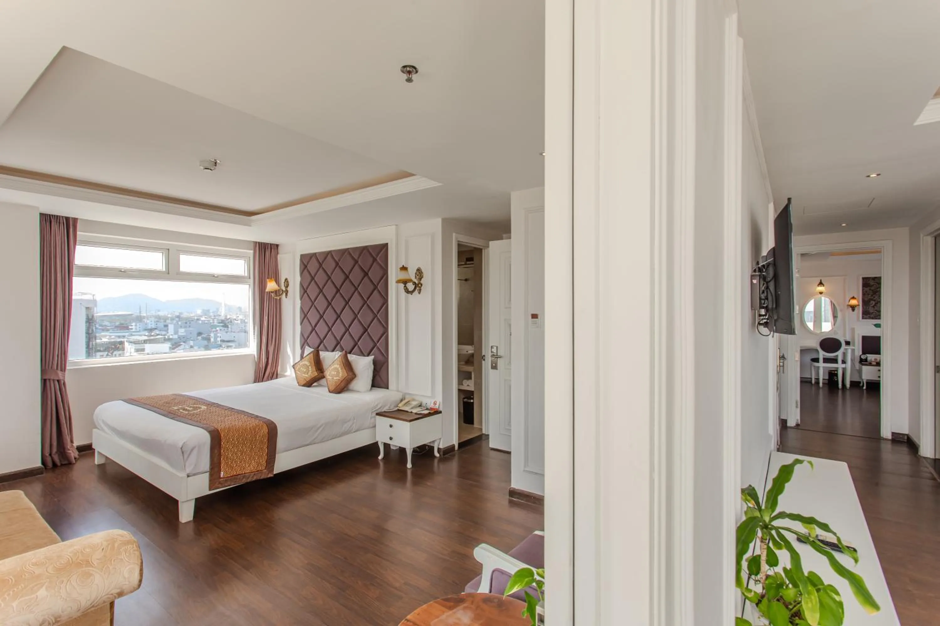 Bed in Sea Phoenix Hotel Da Nang