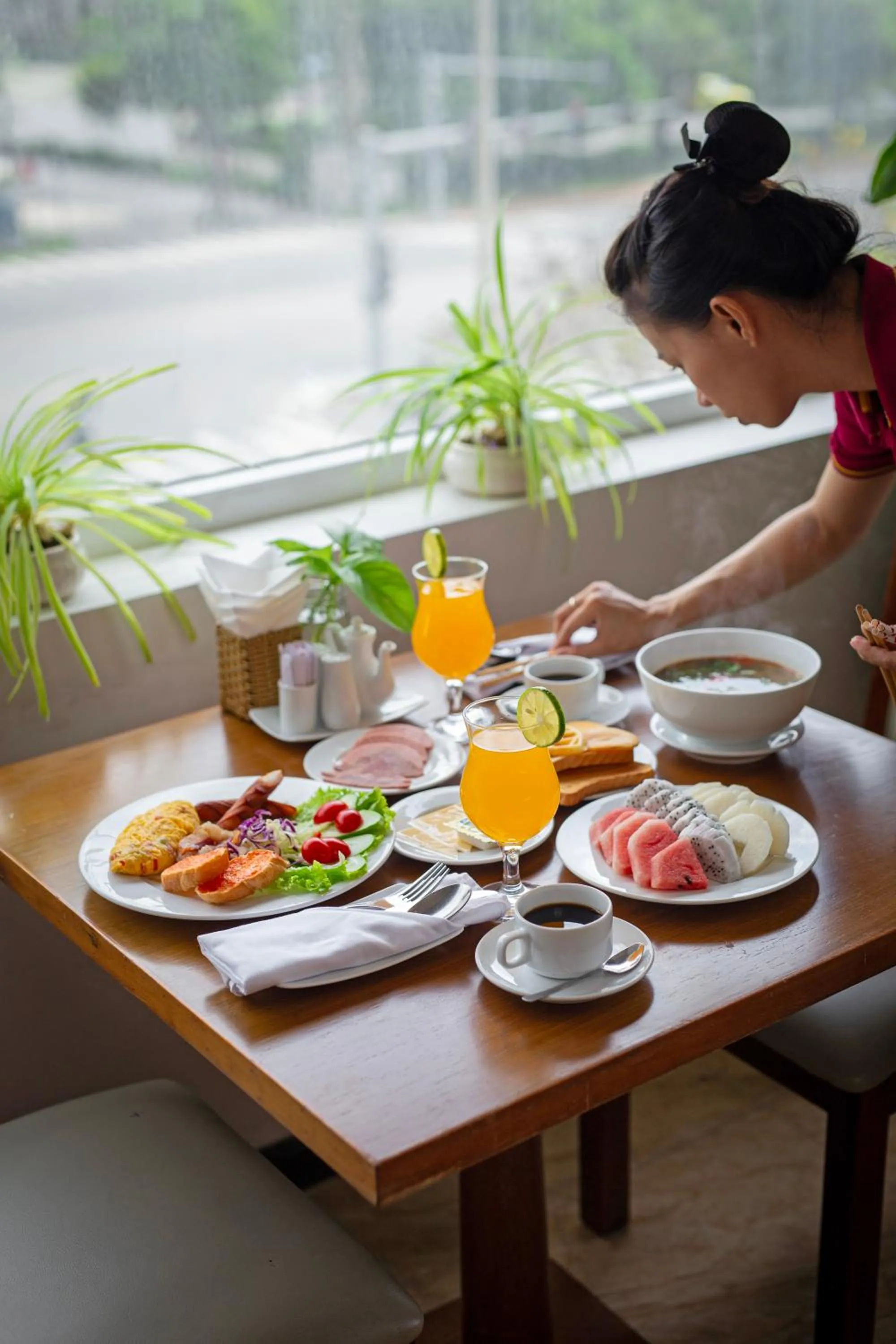 Breakfast in Sea Phoenix Hotel Da Nang