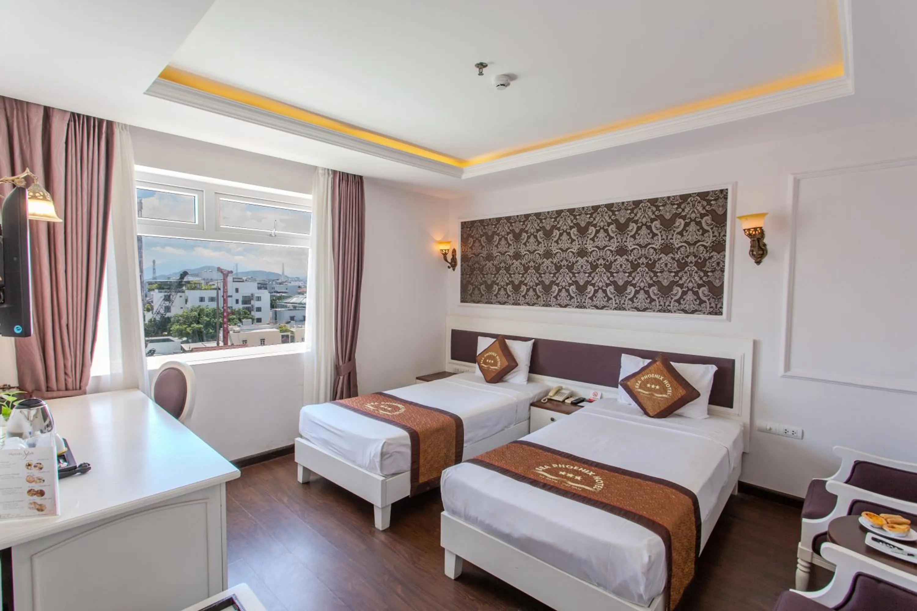 Bed in Sea Phoenix Hotel Da Nang