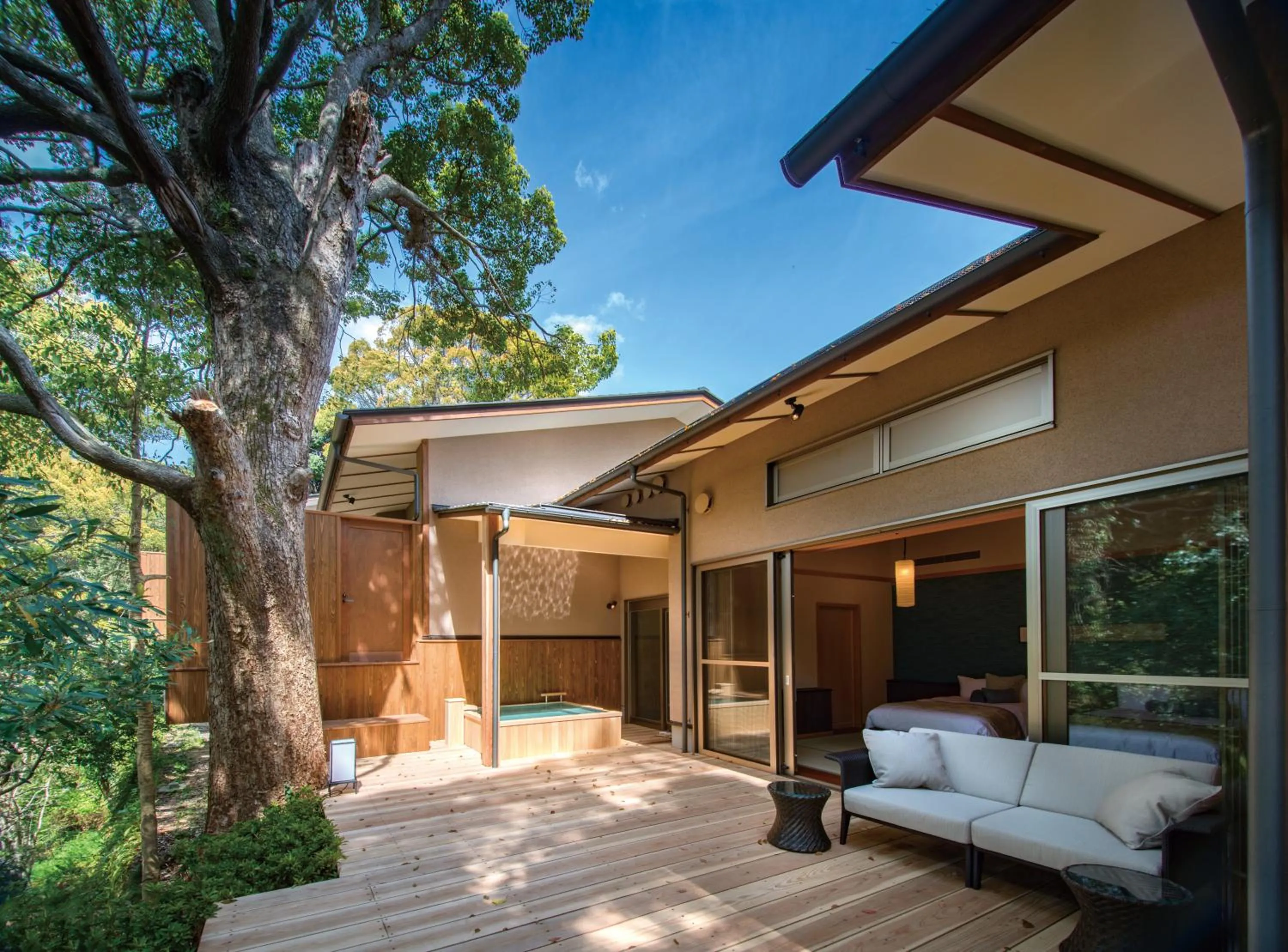 Open Air Bath in ABBA Resorts Izu - Zagyosoh