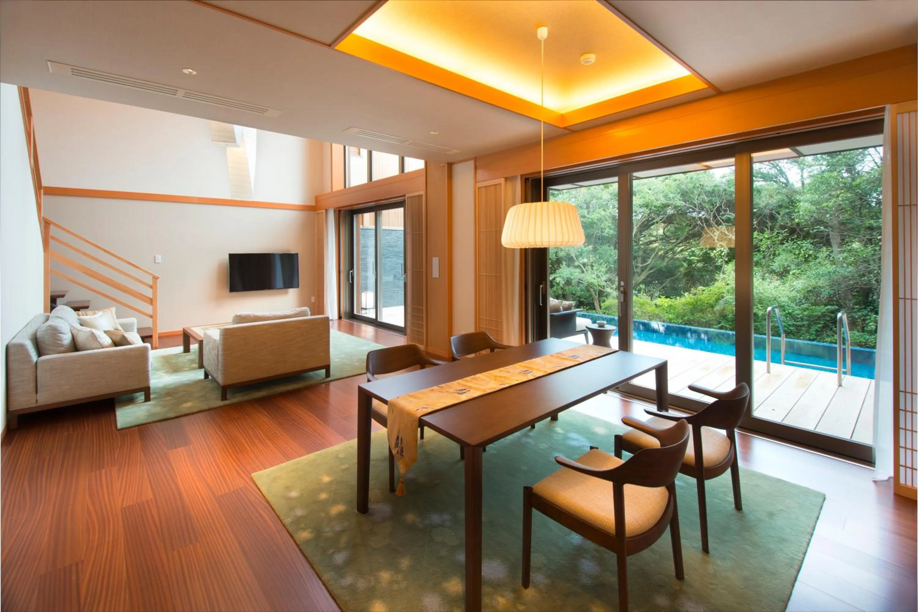 Living room in ABBA Resorts Izu - Zagyosoh