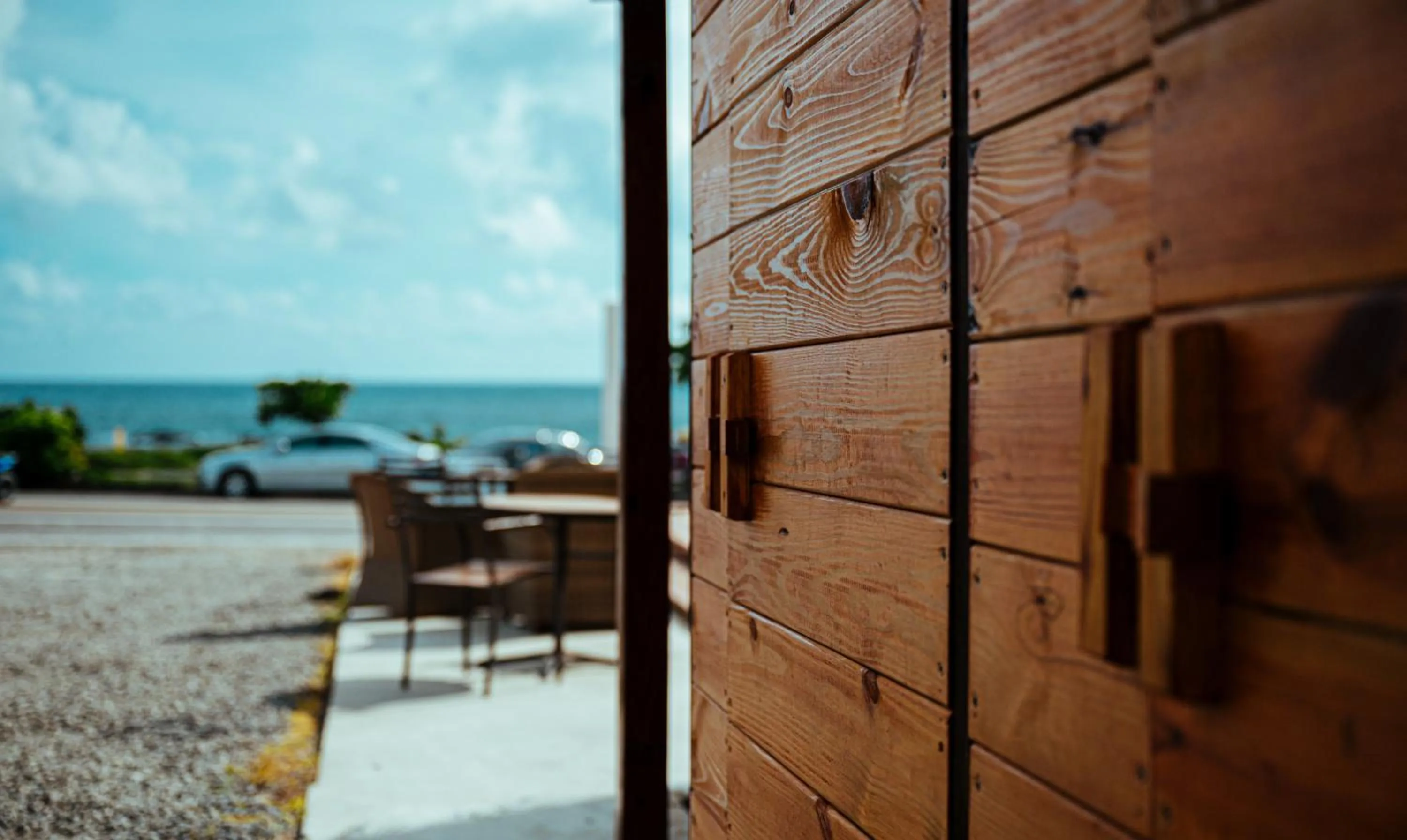 Patio in Sasa Nor Lamour B&B