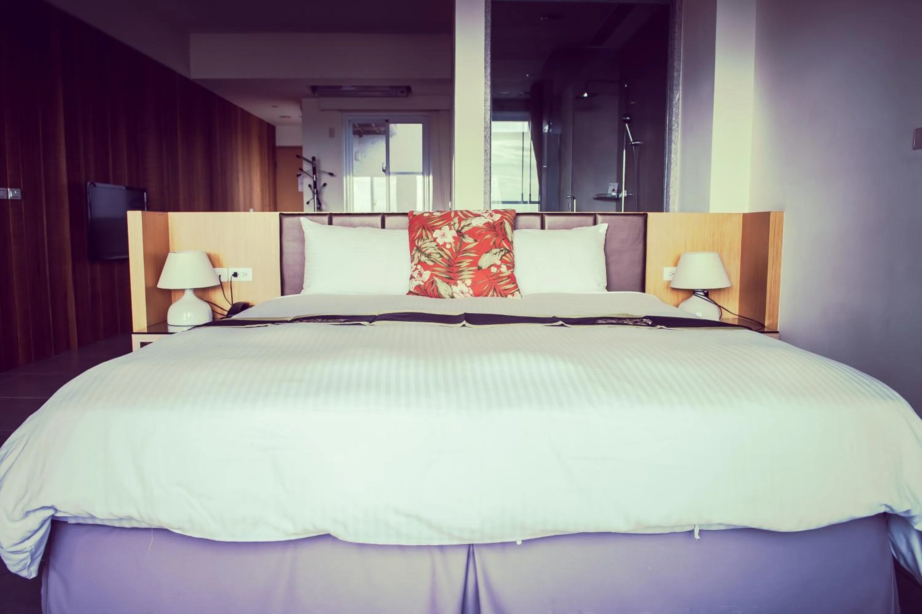 Bed in Sasa Nor Lamour B&B