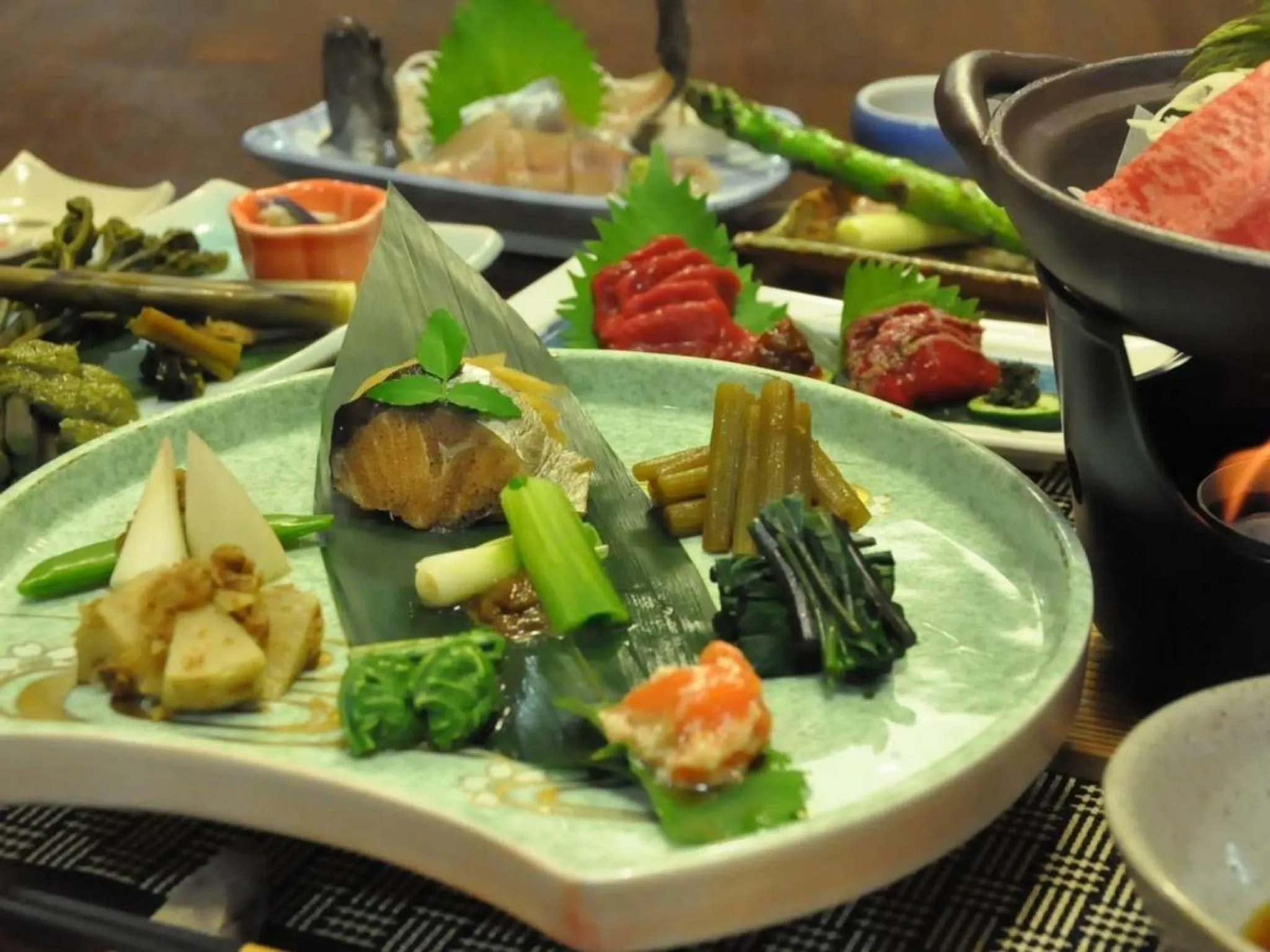 Meals in Harumiya Ryokan
