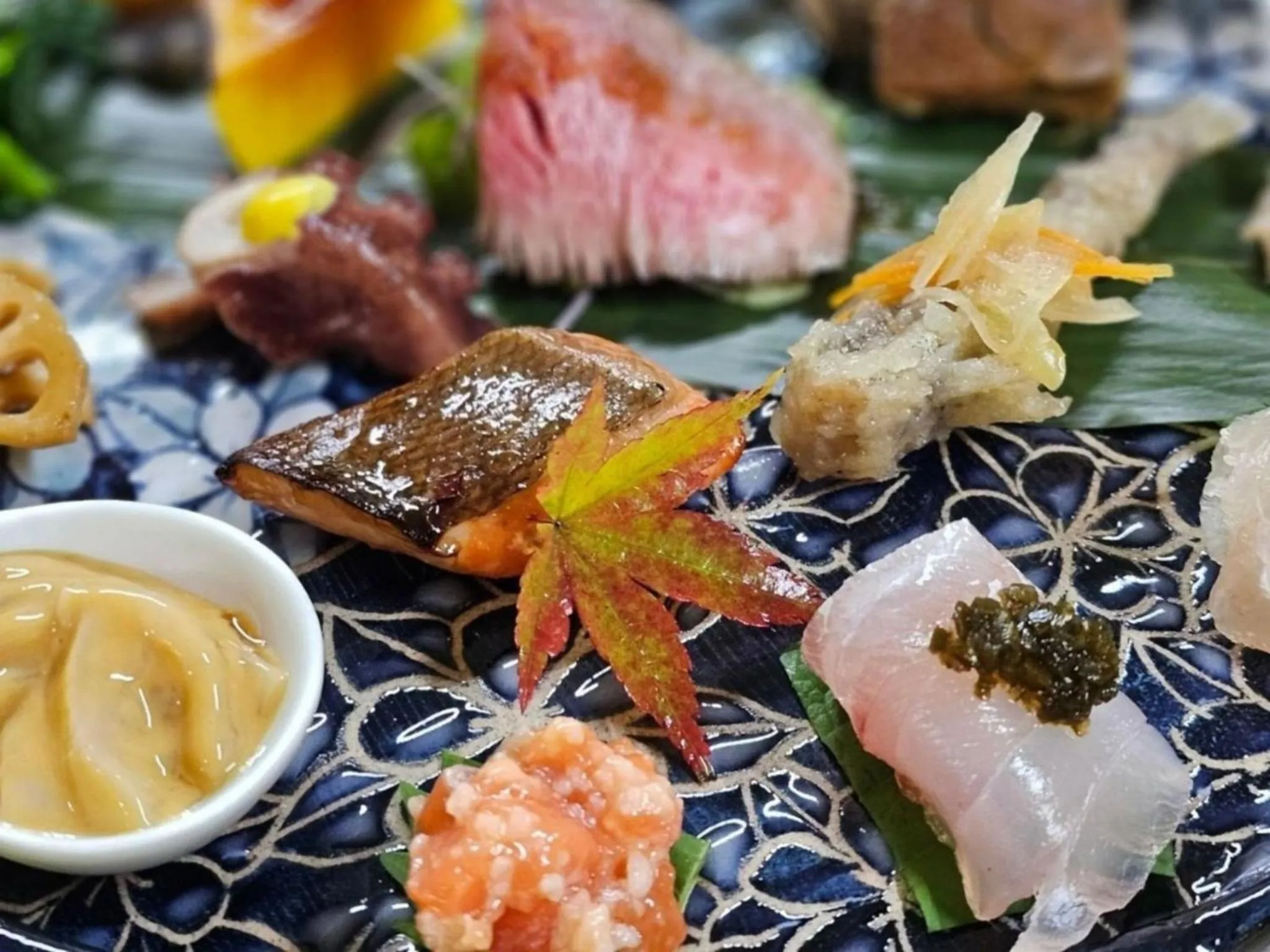 Meals in Harumiya Ryokan