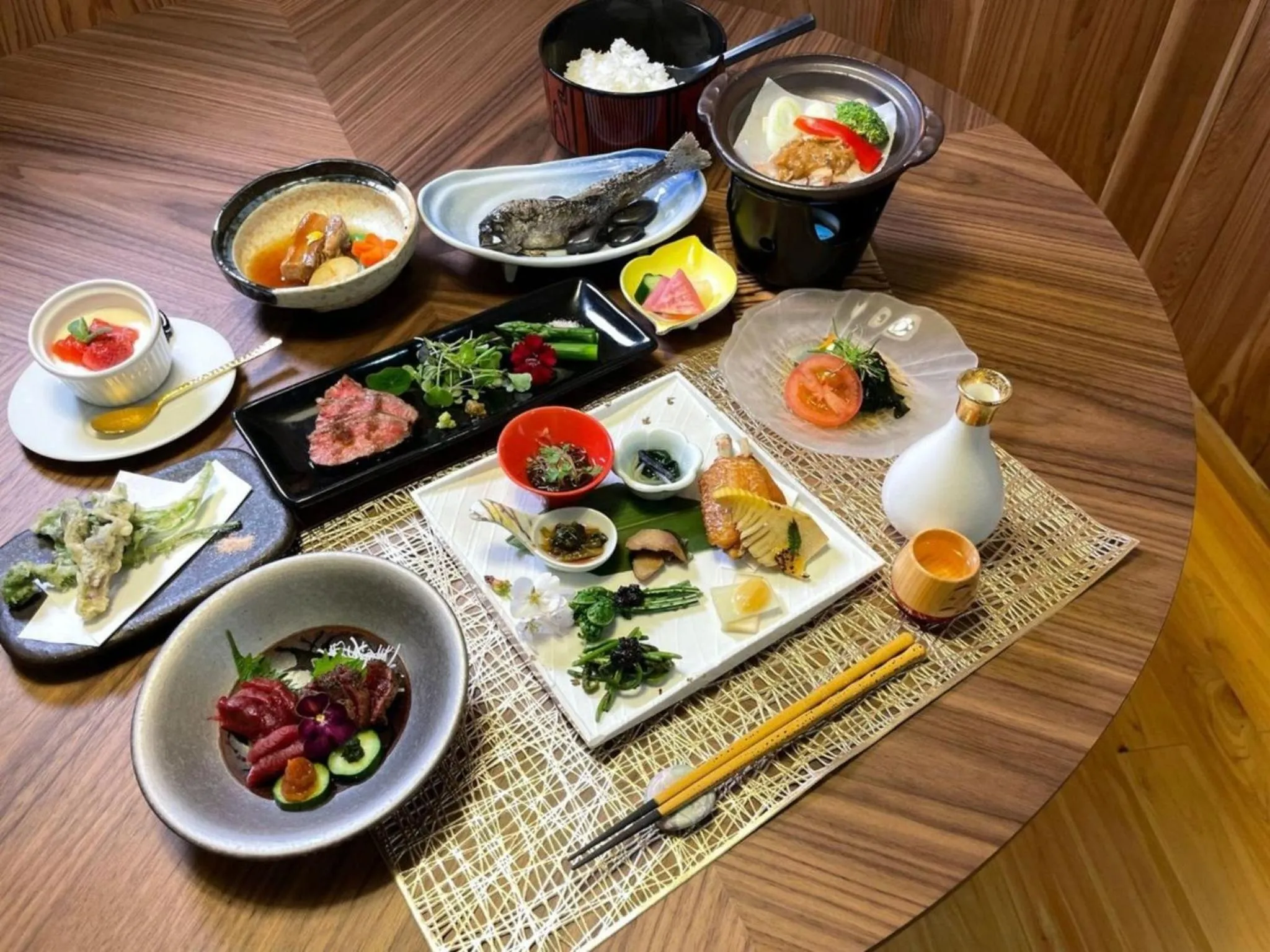 Meals in Harumiya Ryokan