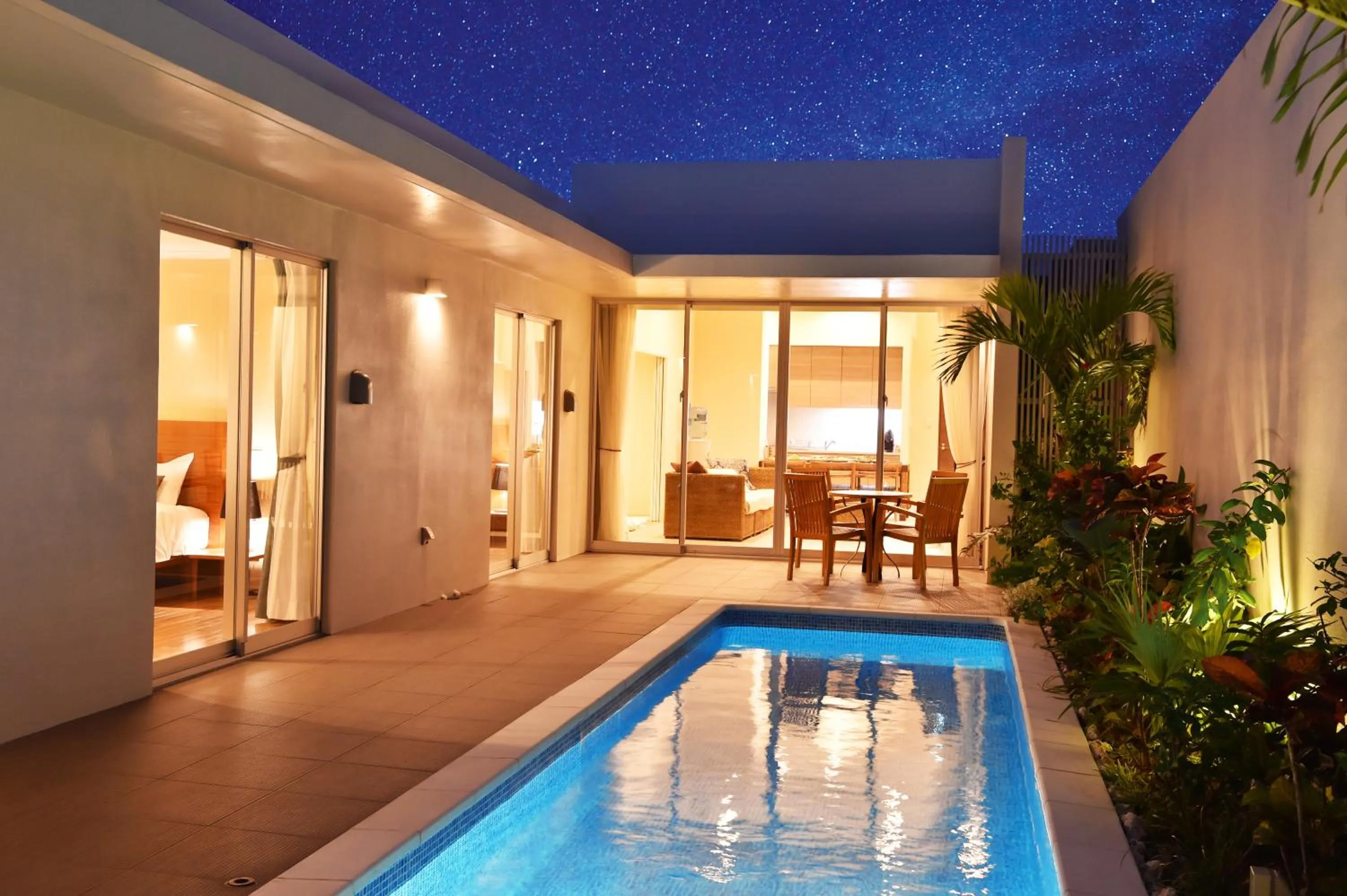 Balcony/Terrace in Feliz Villa Suite Miyakojima Ueno