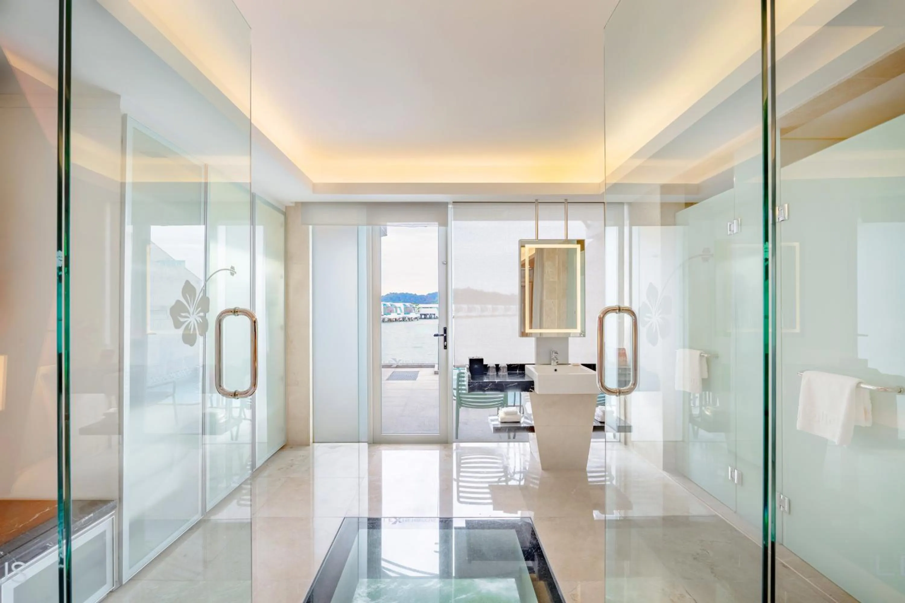 Shower in Lexis Hibiscus Port Dickson