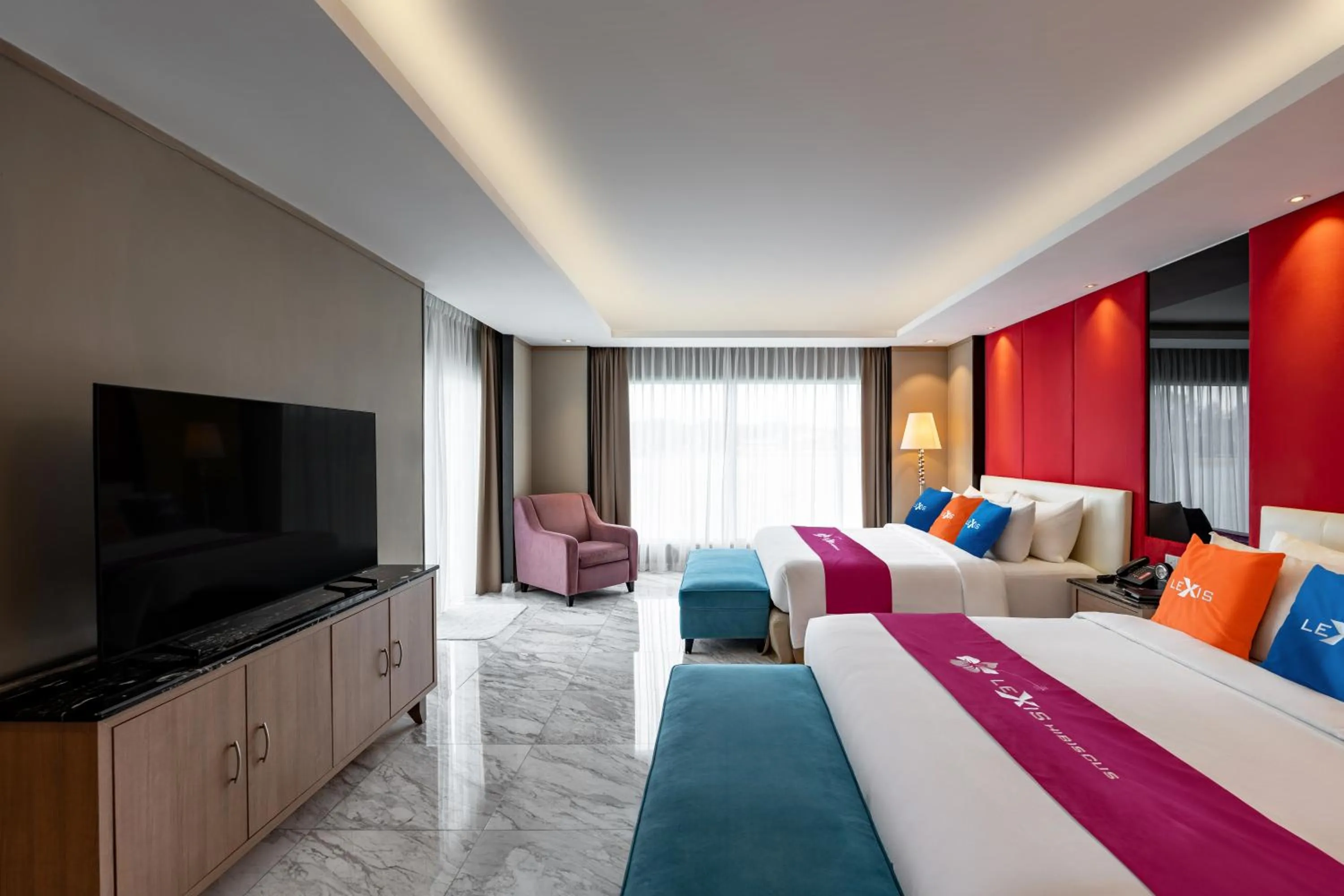 Bed in Lexis Hibiscus Port Dickson