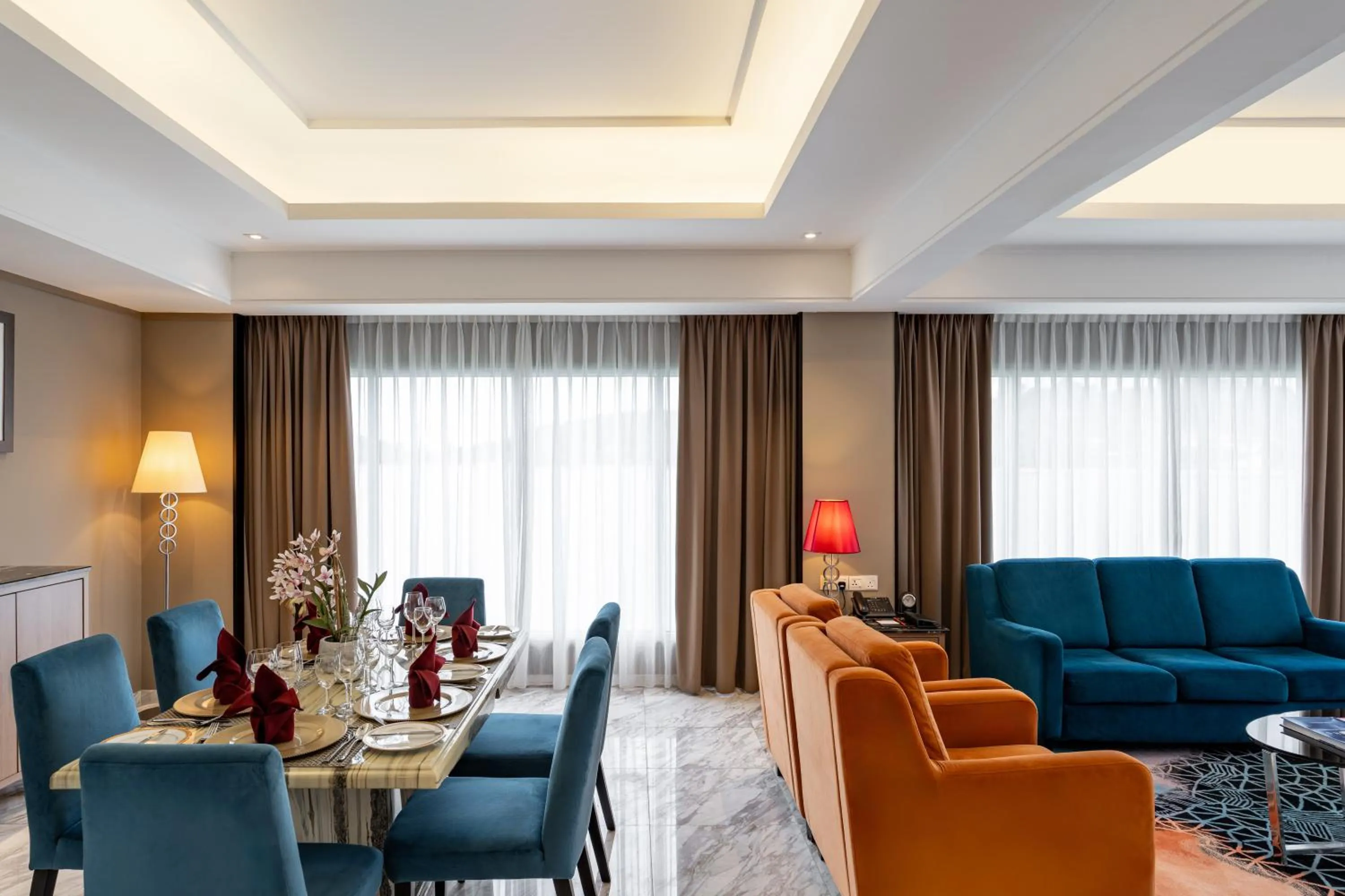 Living room in Lexis Hibiscus Port Dickson