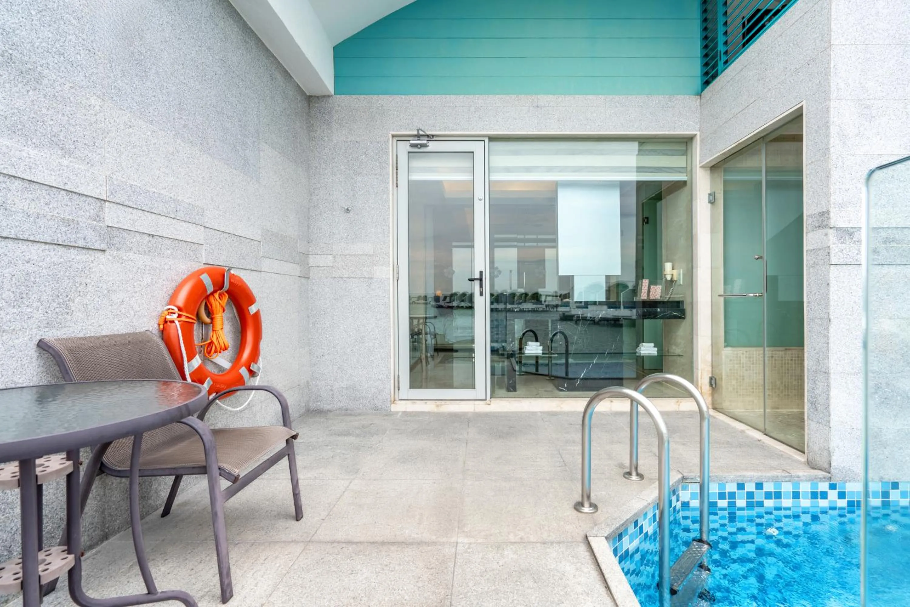 Steam room in Lexis Hibiscus Port Dickson