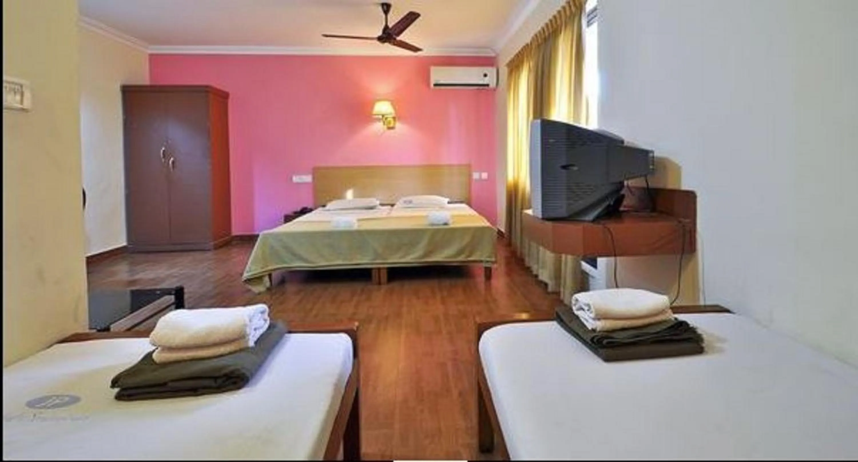 Photo of the whole room, Bed in Hotel Srinivas