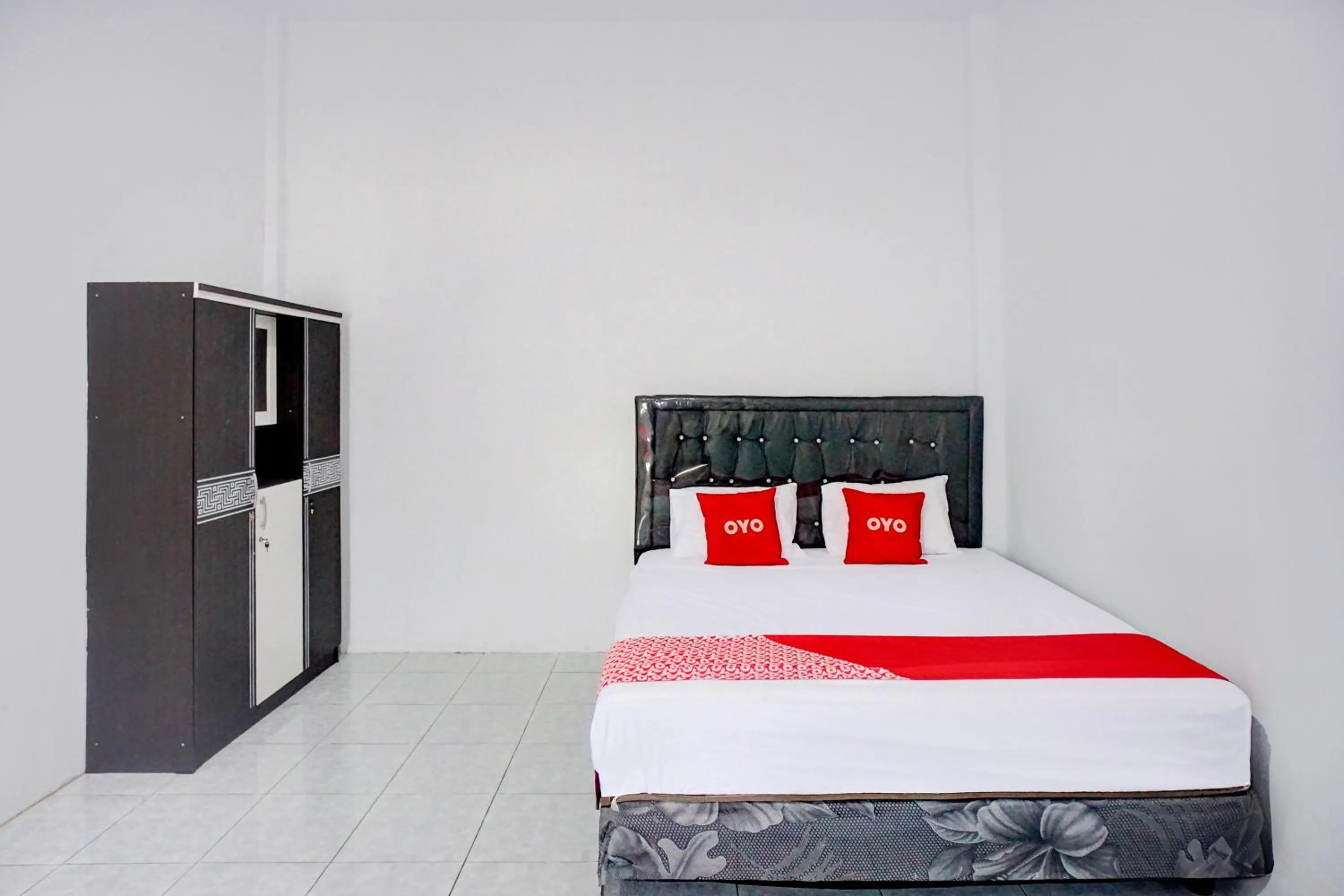 Bed in Hotel O Medan Timur Near Rsu Madani