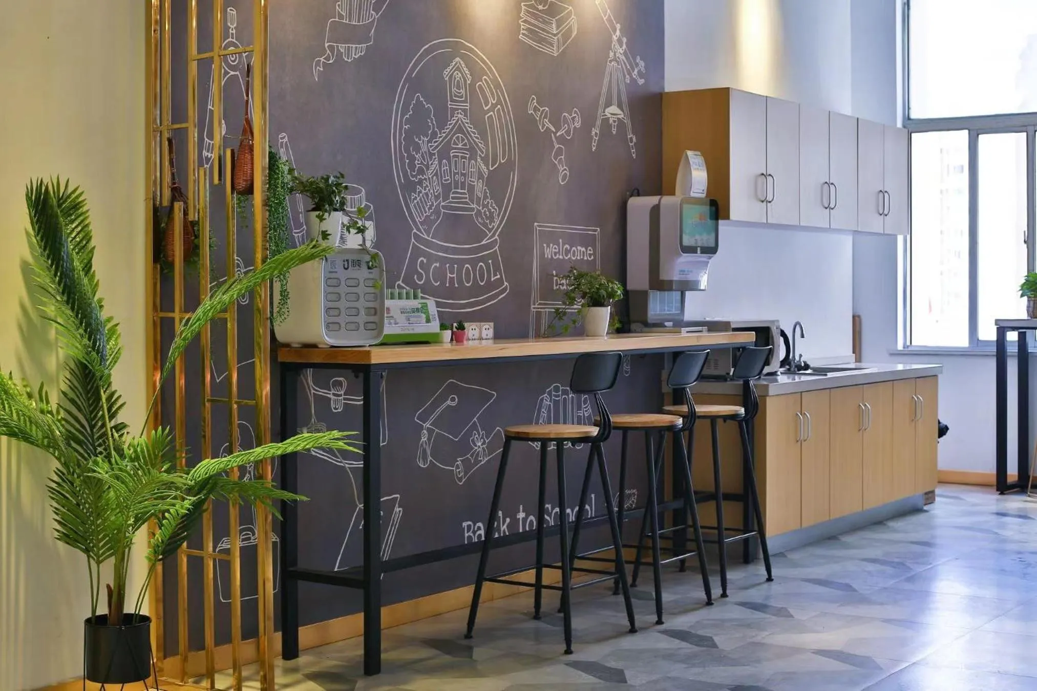 On site in Shanghai Pengpai Art Youth Hotel