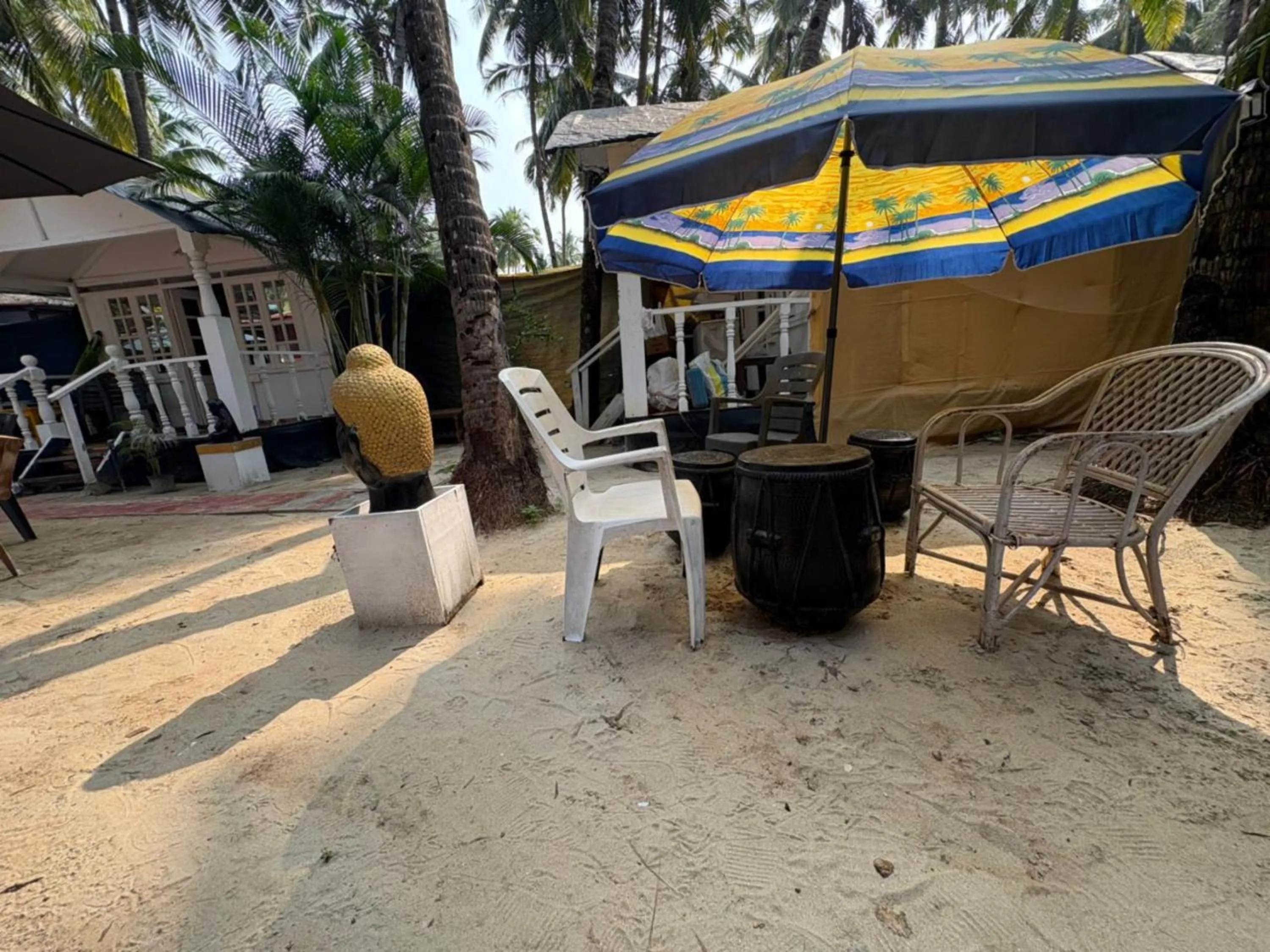 Patio in The Charming Nights