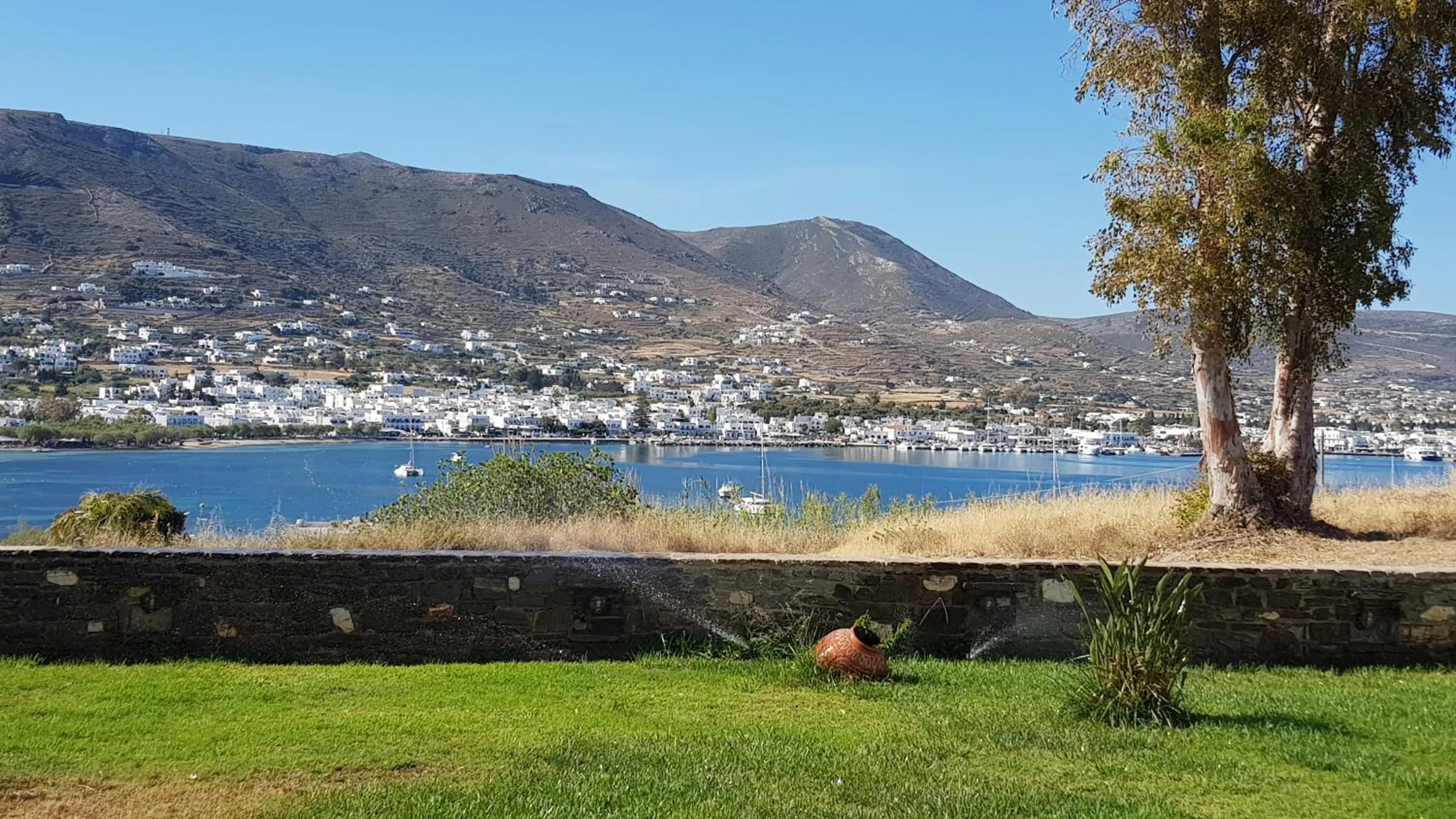 Natural landscape in Paros Paradise Apartments
