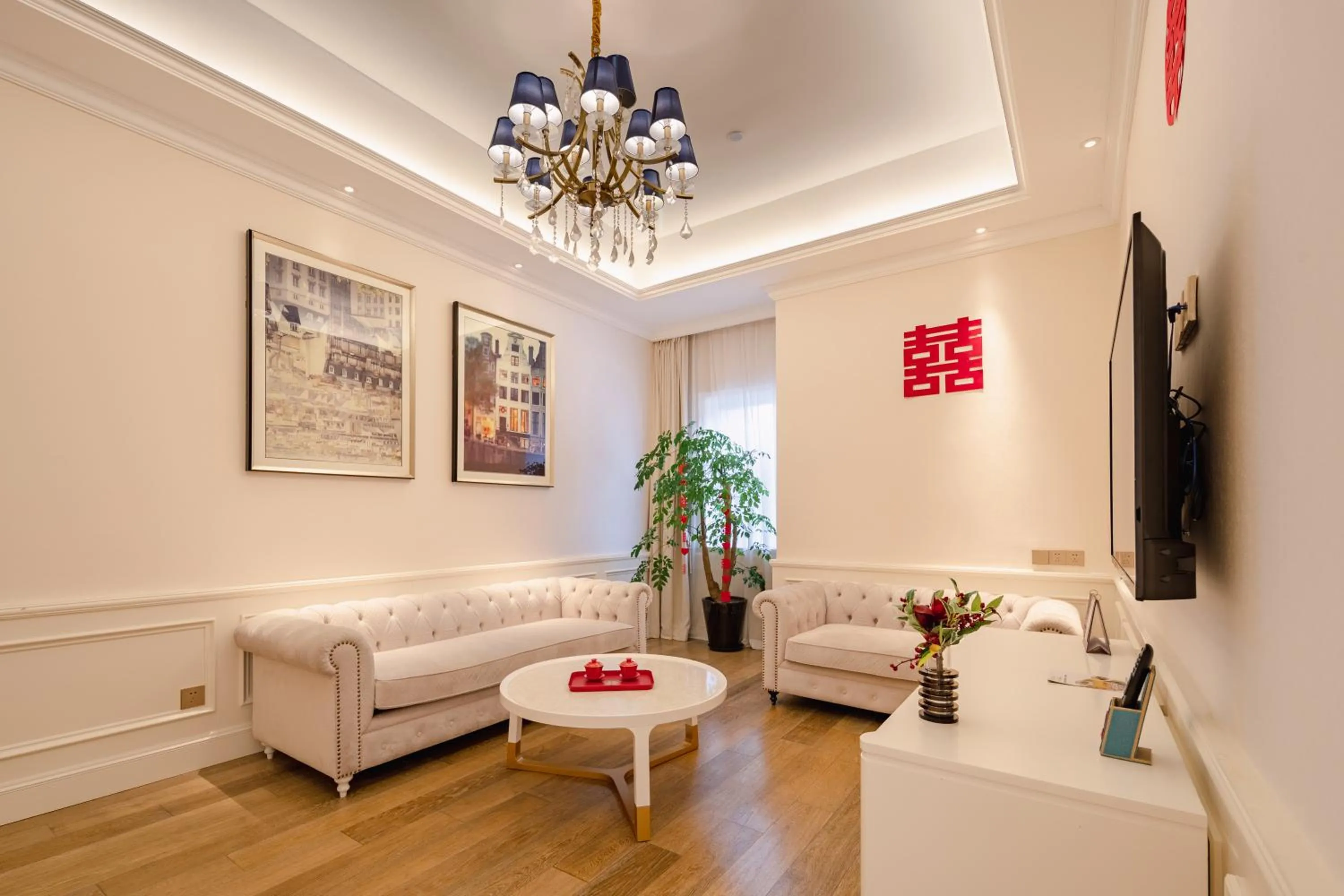 Living room in NARADA Resort Shanghai Hotel Disney Store