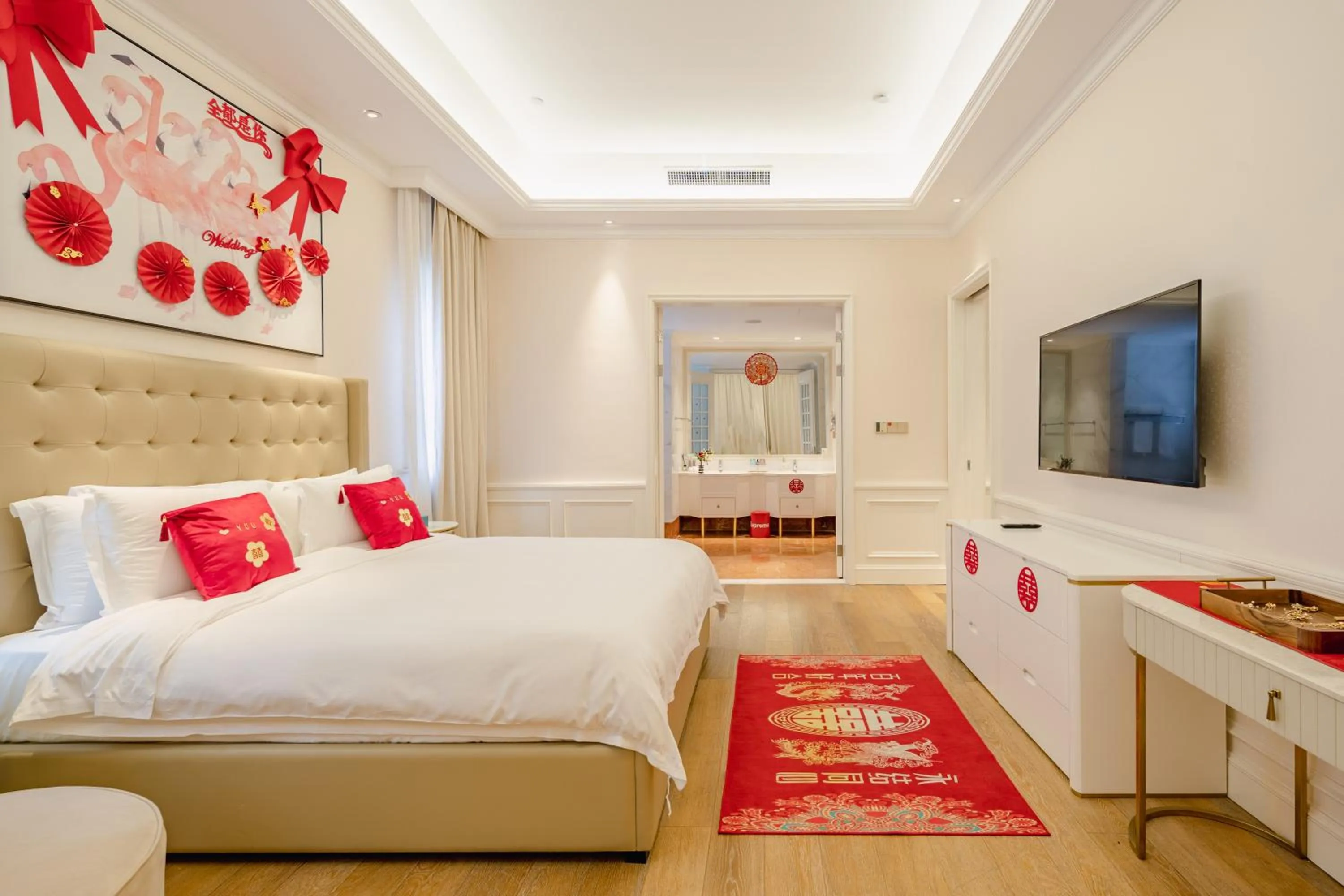 Bedroom, Bed in NARADA Resort Shanghai Hotel Disney Store