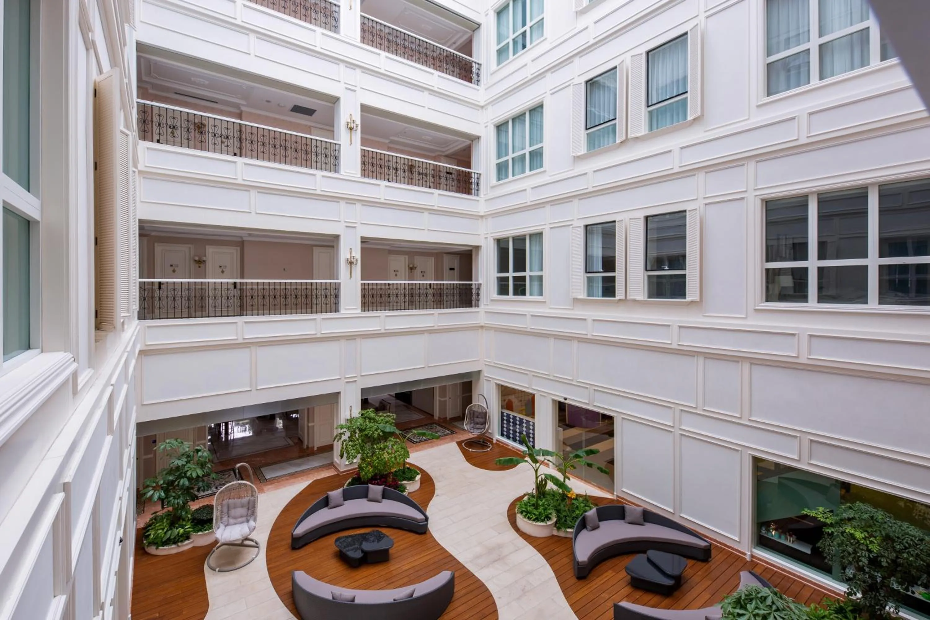 Communal lounge/ TV room in NARADA Resort Shanghai Hotel Disney Store