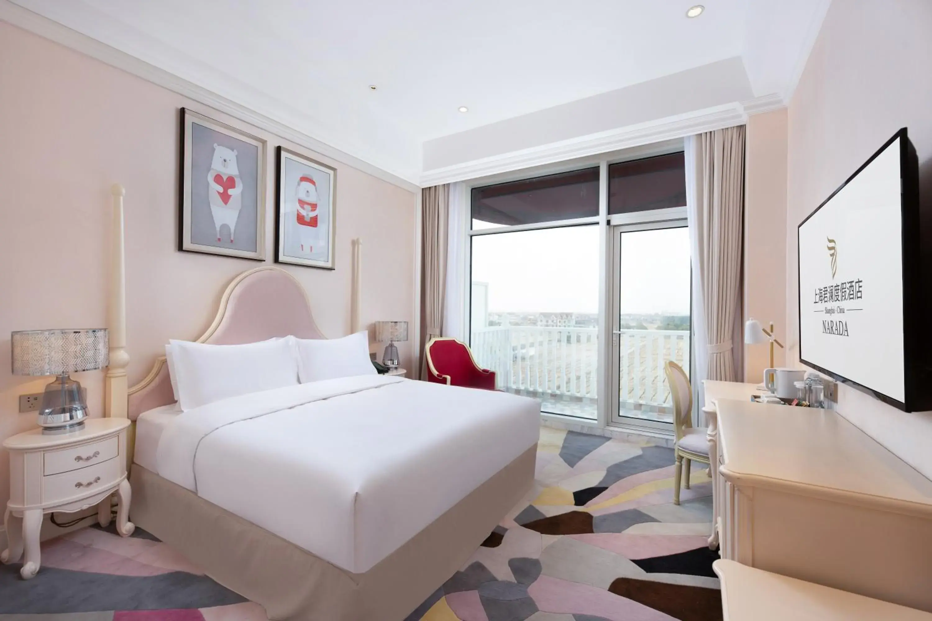 Double Room with Balcony in NARADA Resort Shanghai Hotel Disney Store Double Room with Balcony in NARADA Resort Shanghai Hotel Disney Store
