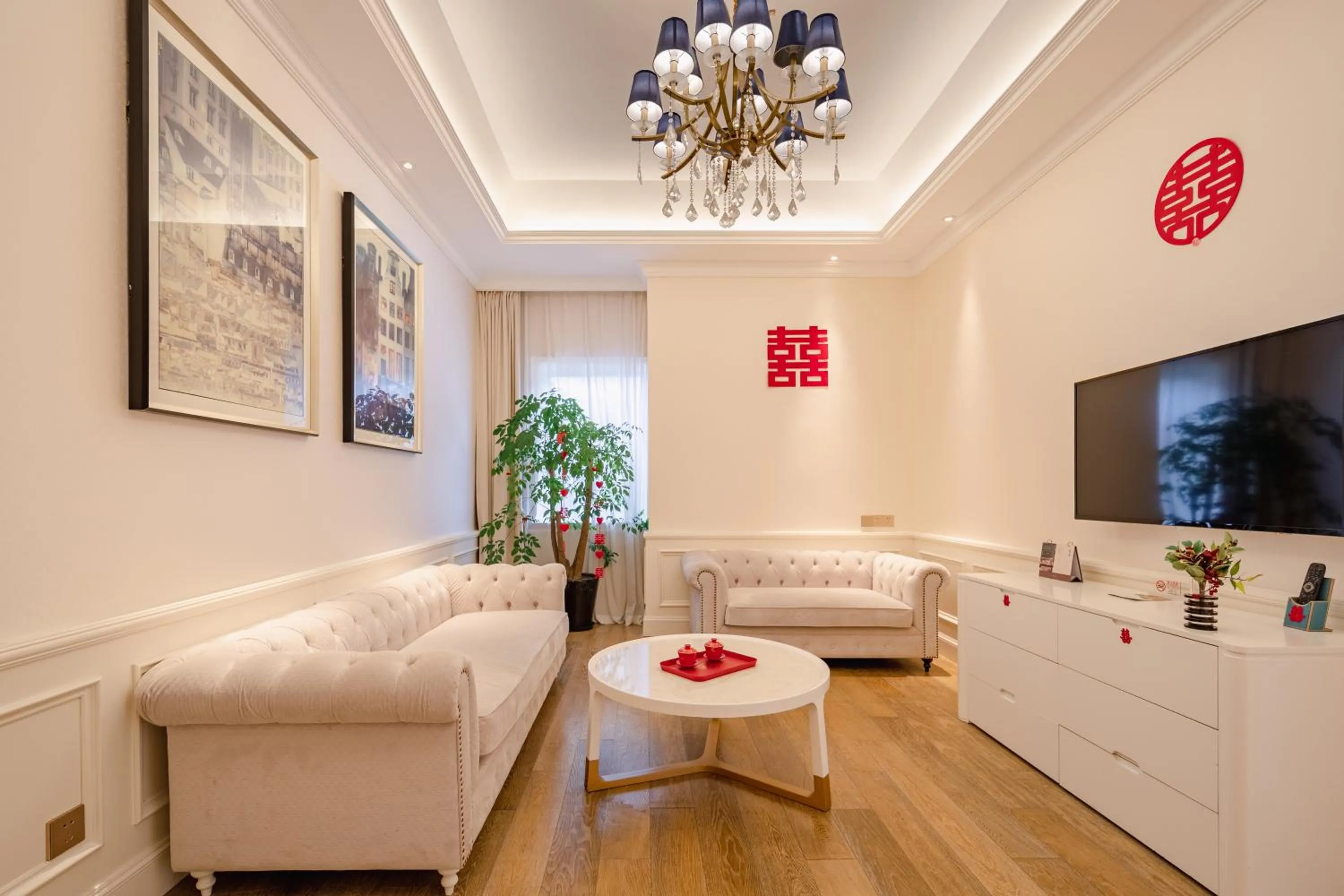 Living room in NARADA Resort Shanghai Hotel Disney Store