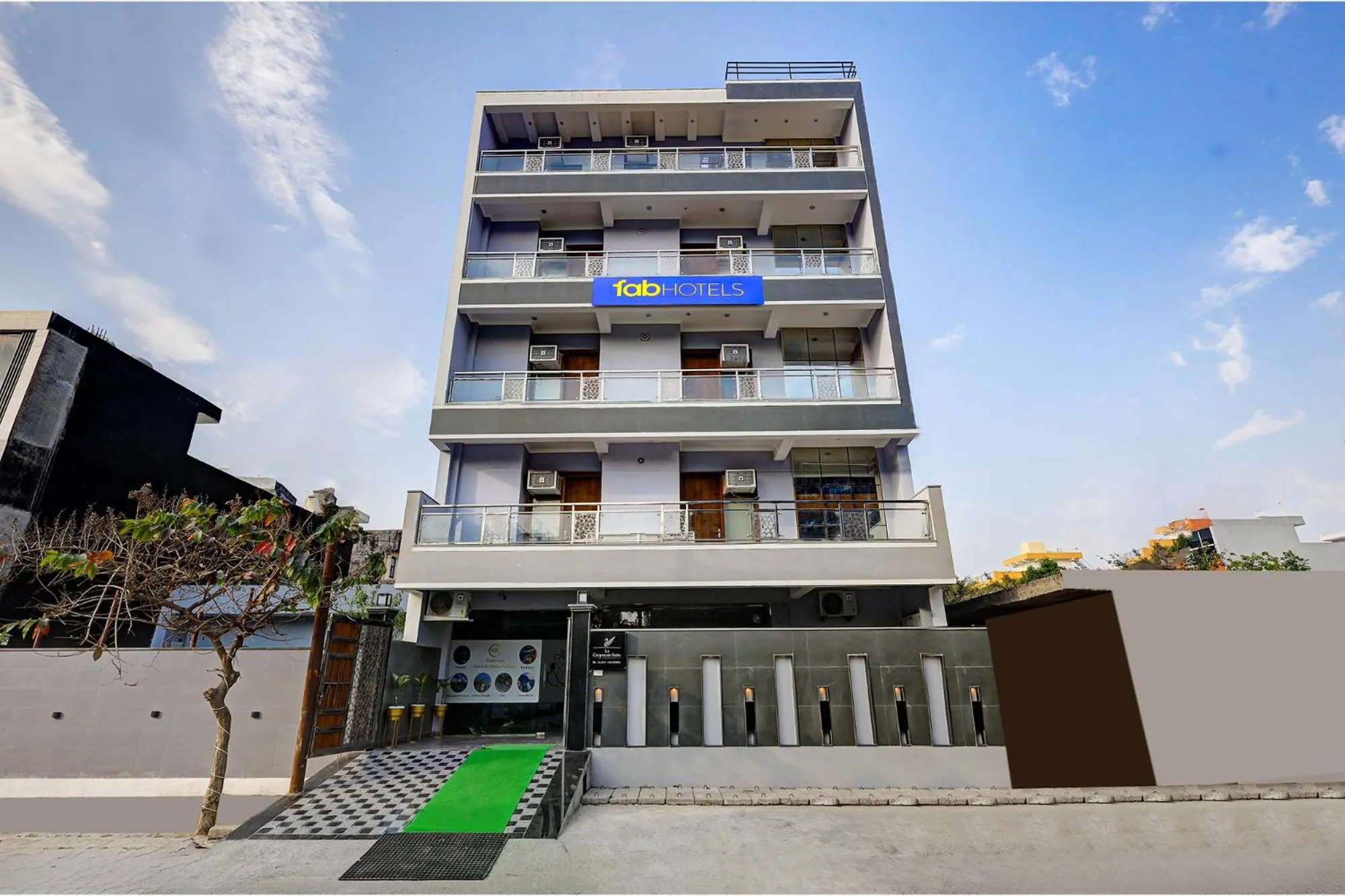 Property building in FabHotel La Corporate Suite