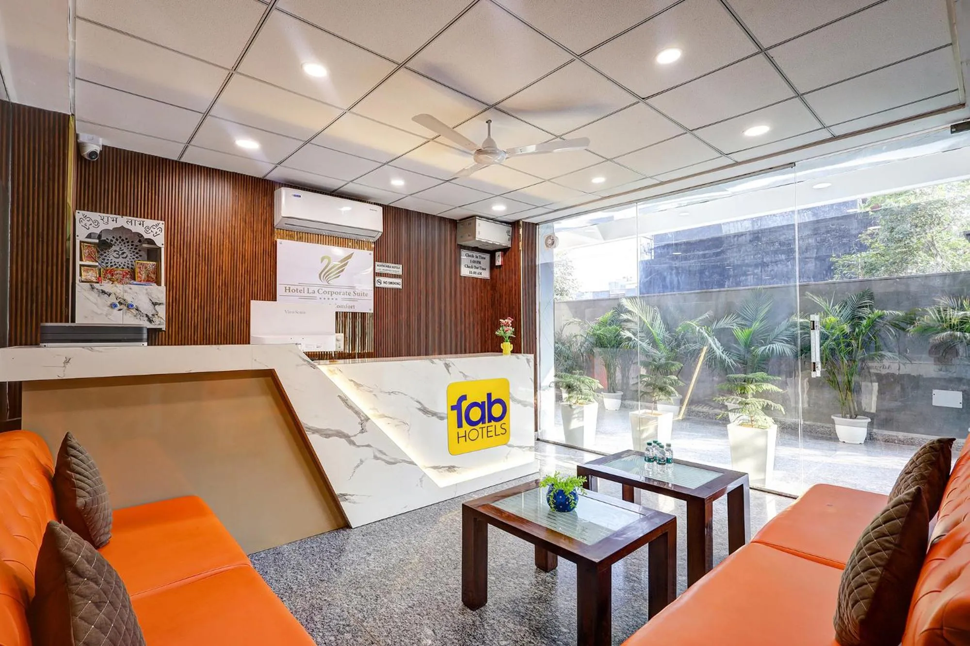 Lobby or reception in FabHotel La Corporate Suite