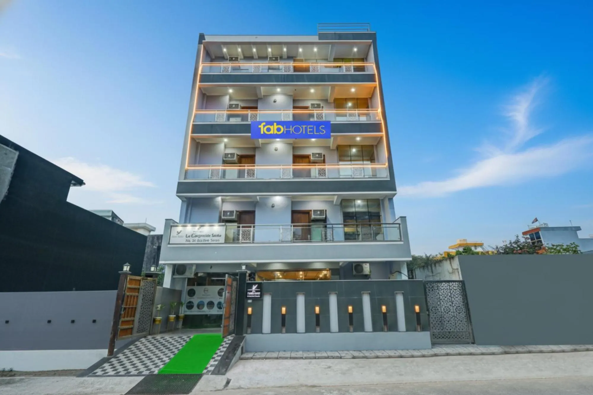 Property building in FabHotel La Corporate Suite