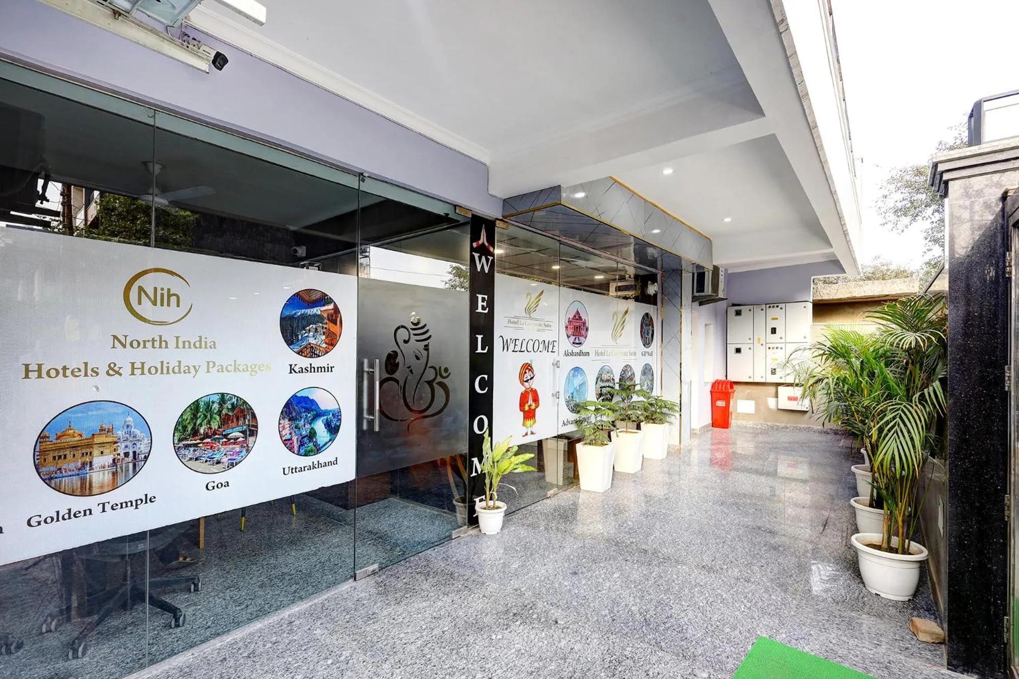 Lobby or reception in FabHotel La Corporate Suite