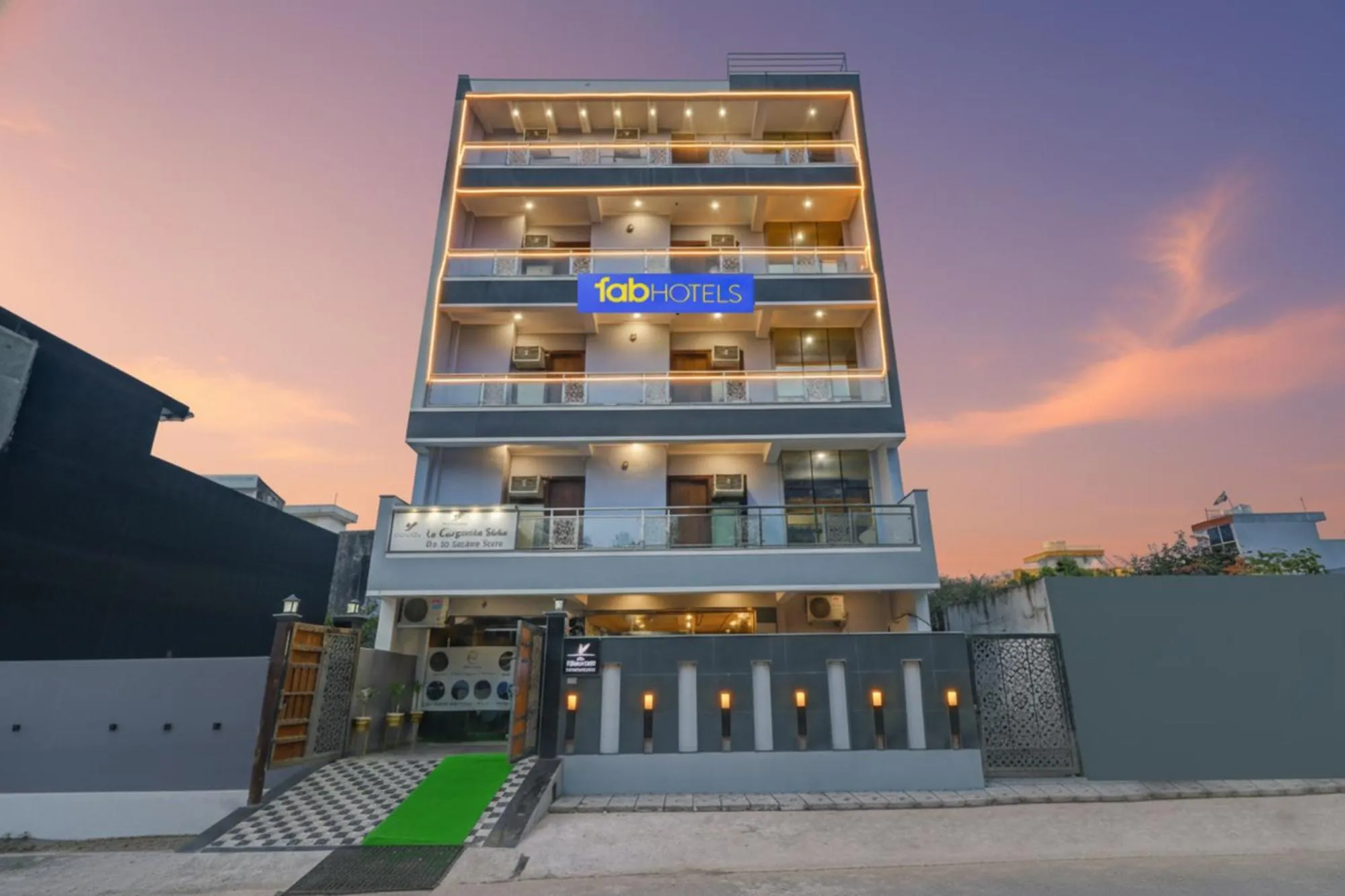 Property building in FabHotel La Corporate Suite